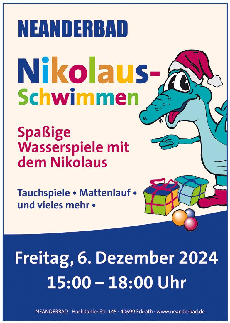 Nikolausschwimmen in stimmungsvoller Atmosphäre