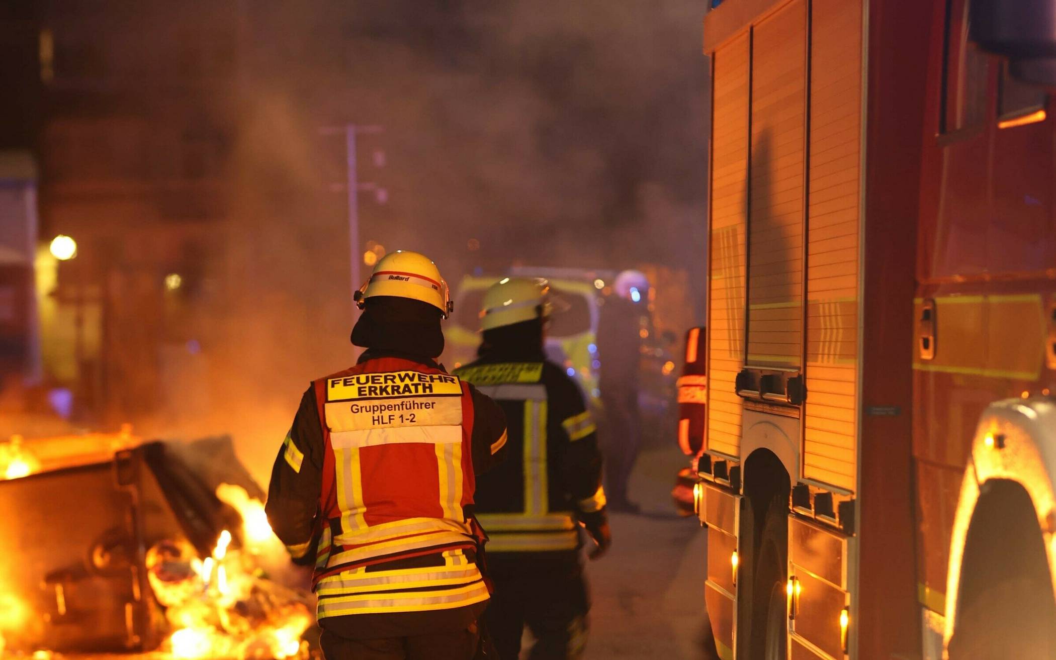 Erneut Angriffe auf Rettungs- und Polizeikräfte während der Silvesternacht