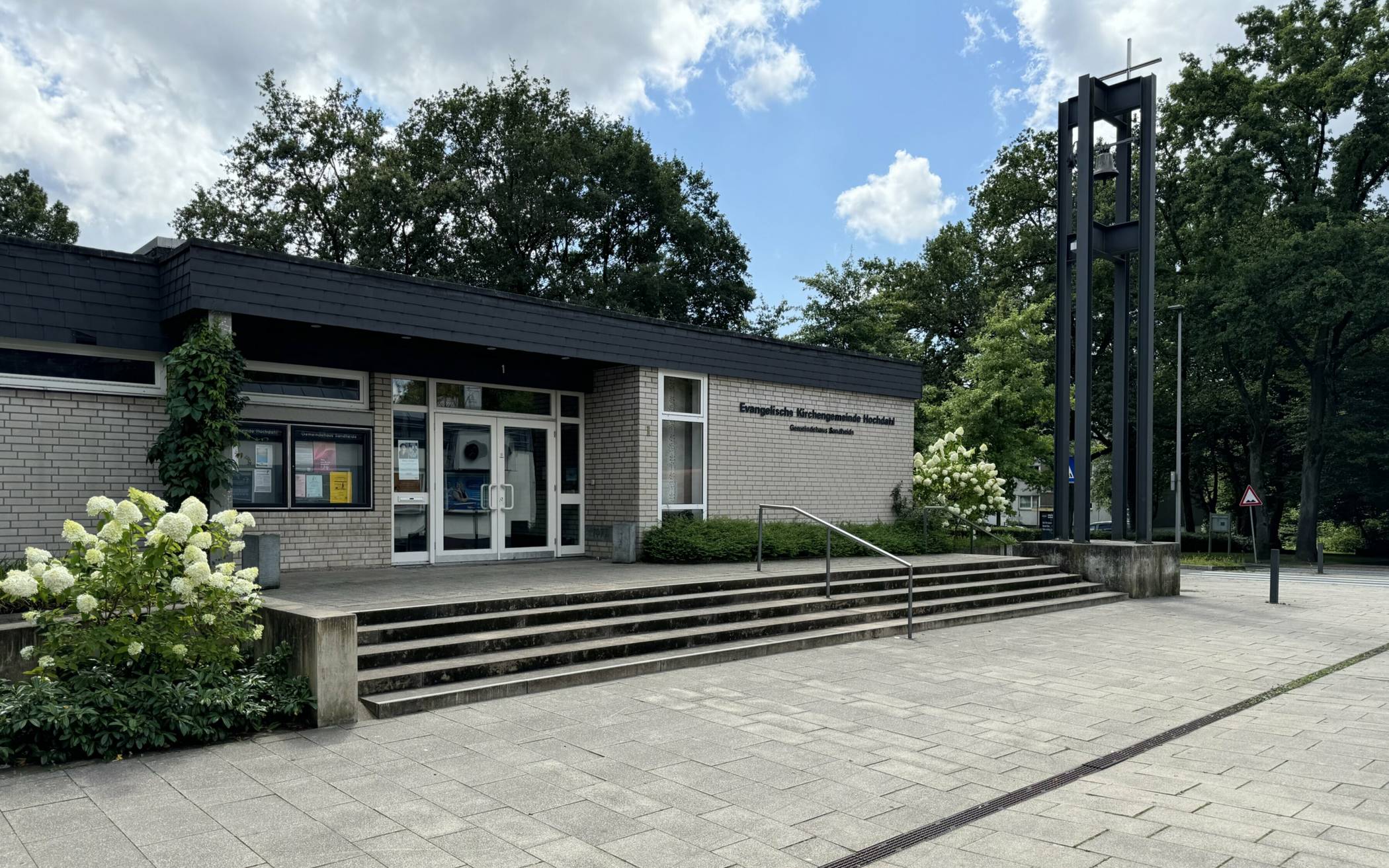 Das ehemalige Gemeindehaus Sandheide.