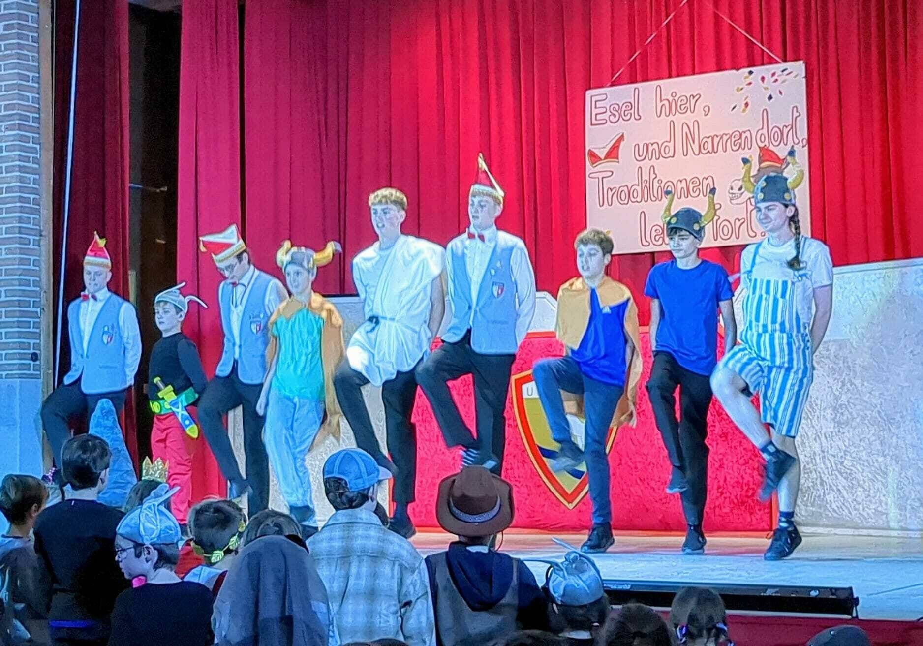 Ausgelassene Stimmung in der Wichernschule