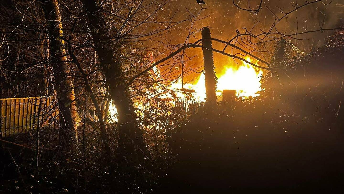 Am Freitagabend wurde die Feuerwehr Erkrath