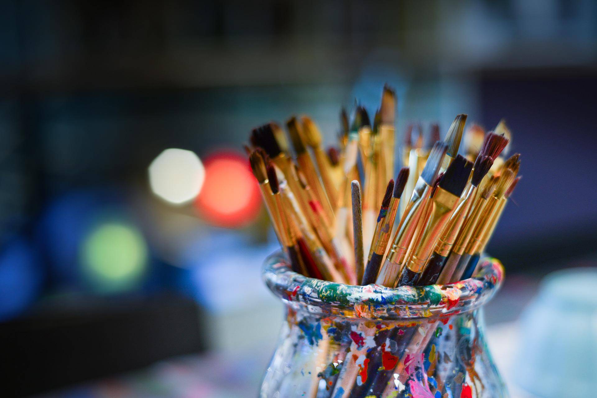 Aquarelle malen mit der Volkshochschule Erkrath