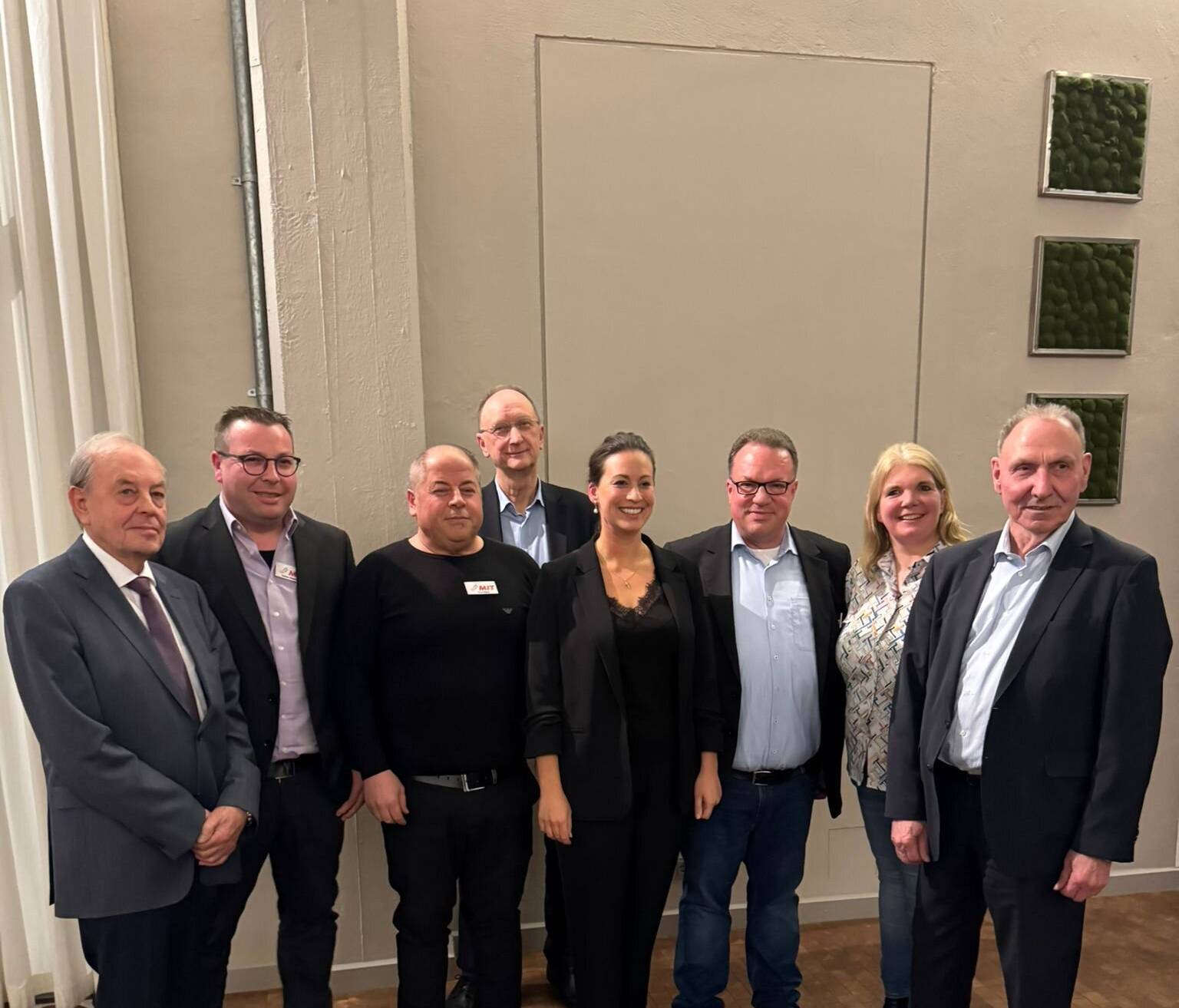 Caroline Bosbach und Dr- Klaus Wiener zu Gast bei der MIT Erkrath