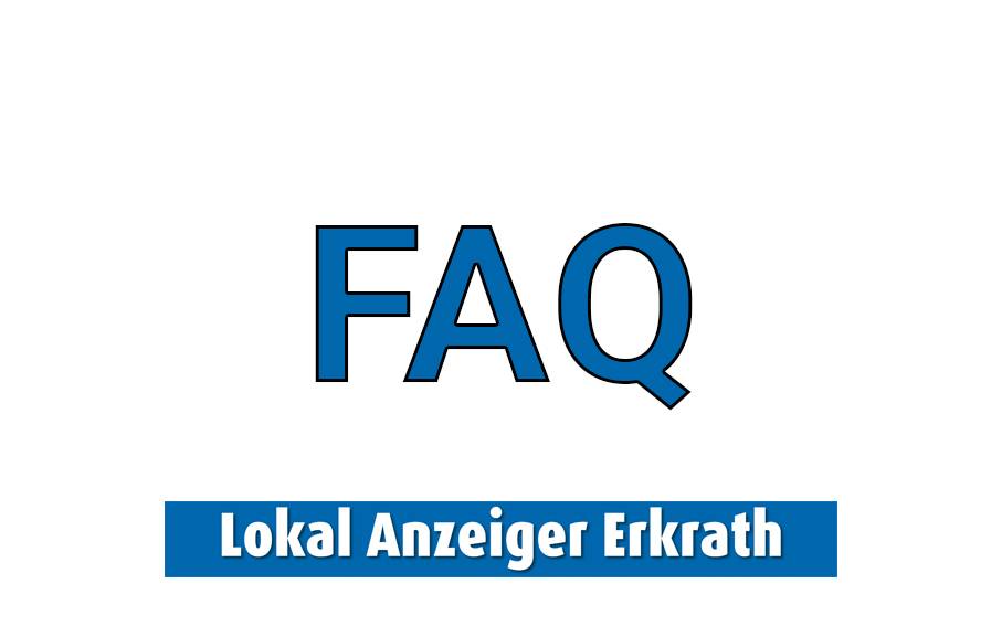 Häufige Fragen zum Lokal Anzeiger Erkrath – alle Antworten