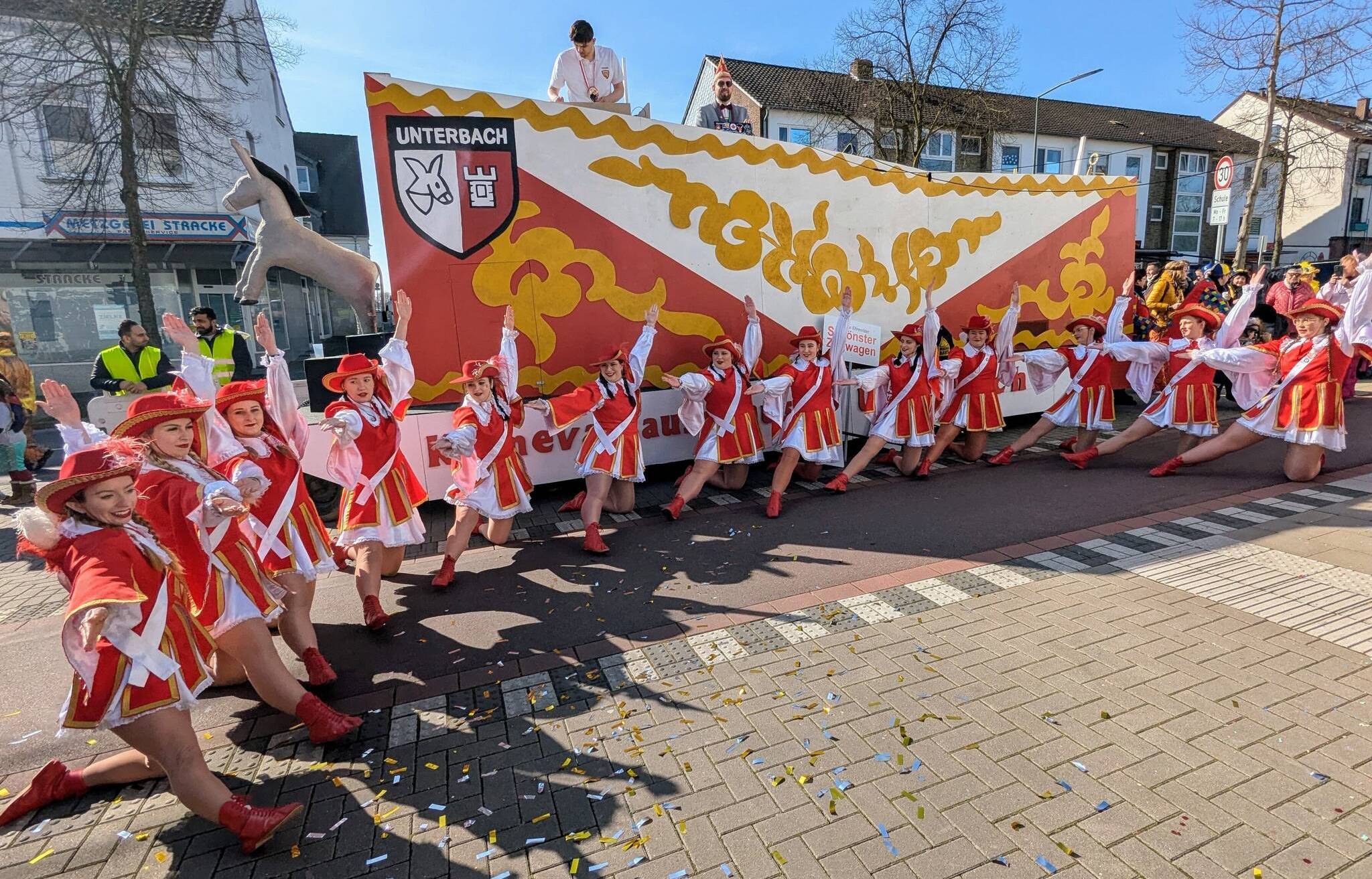 Das war der Straßenkarneval in Unterbach