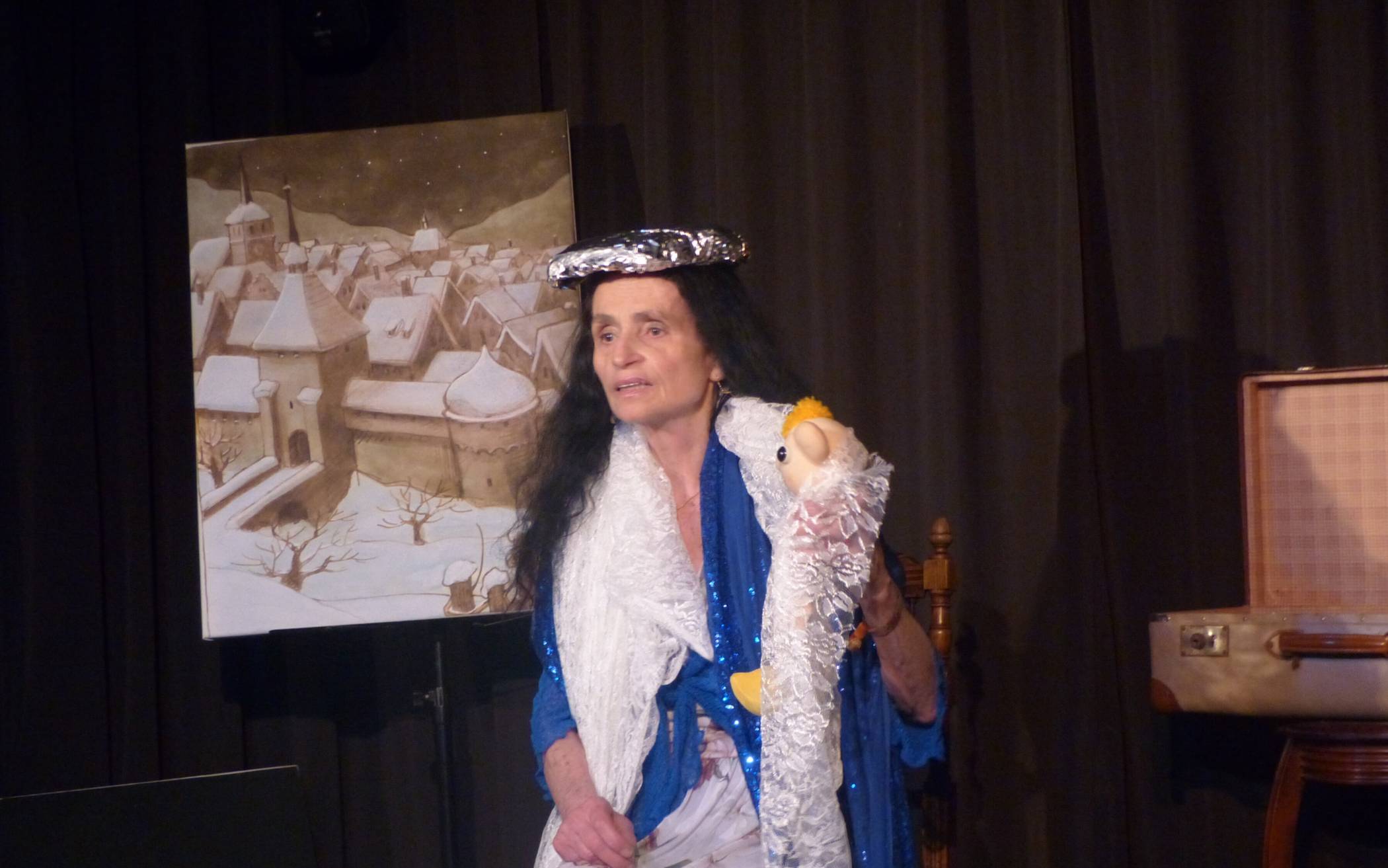 Die „Die Schneekönigin“ kam ins Theater Anderswo