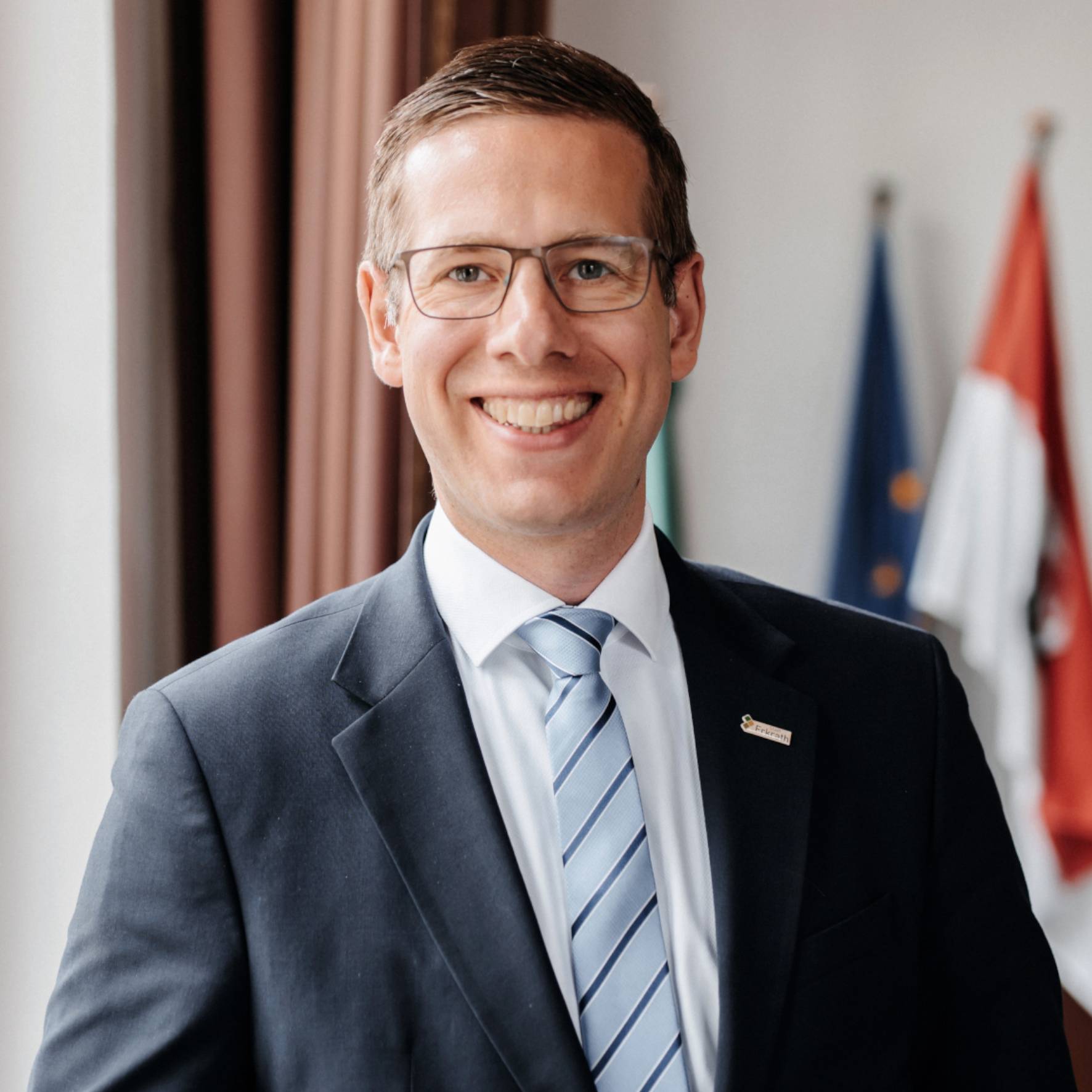 Bürgermeistersprechstunde auf dem Wochenmarkt in Hochdahl
