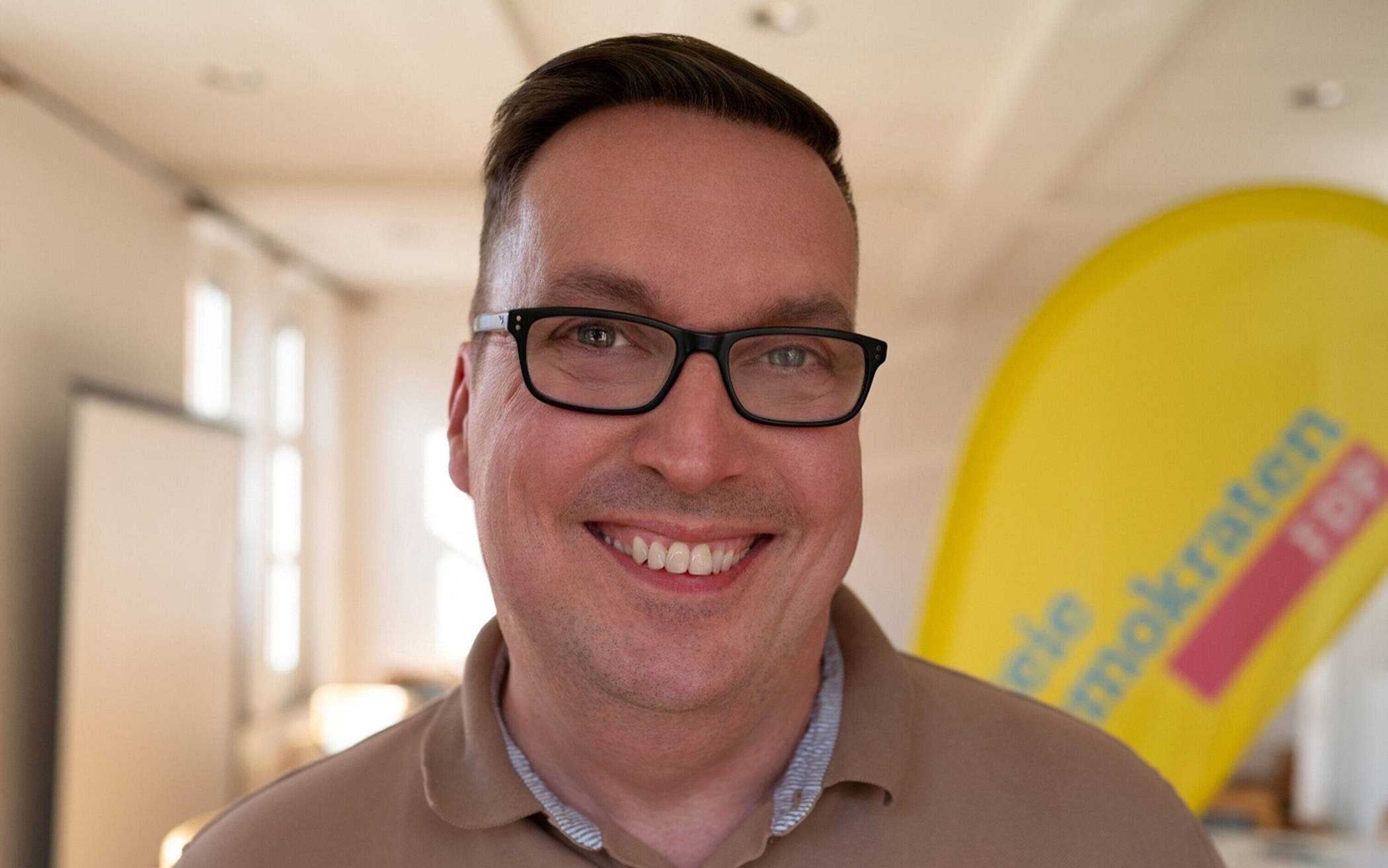 Ralf Lenger, Bürgermeisterkandidat der FDP Erkrath.