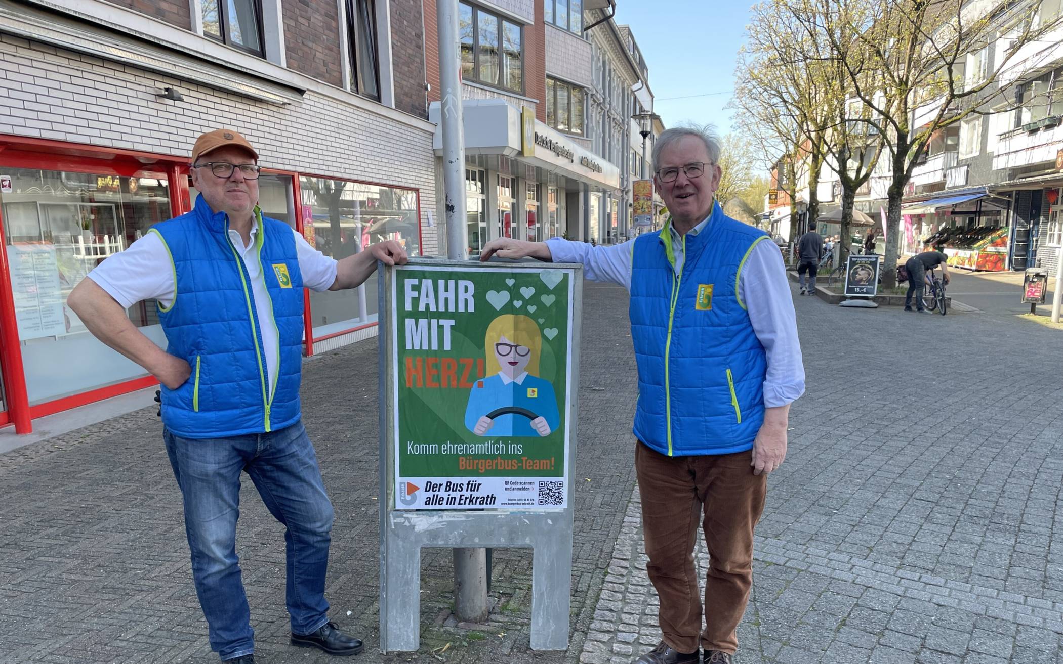 Derzeit ist der Bürgerbusverein auf der