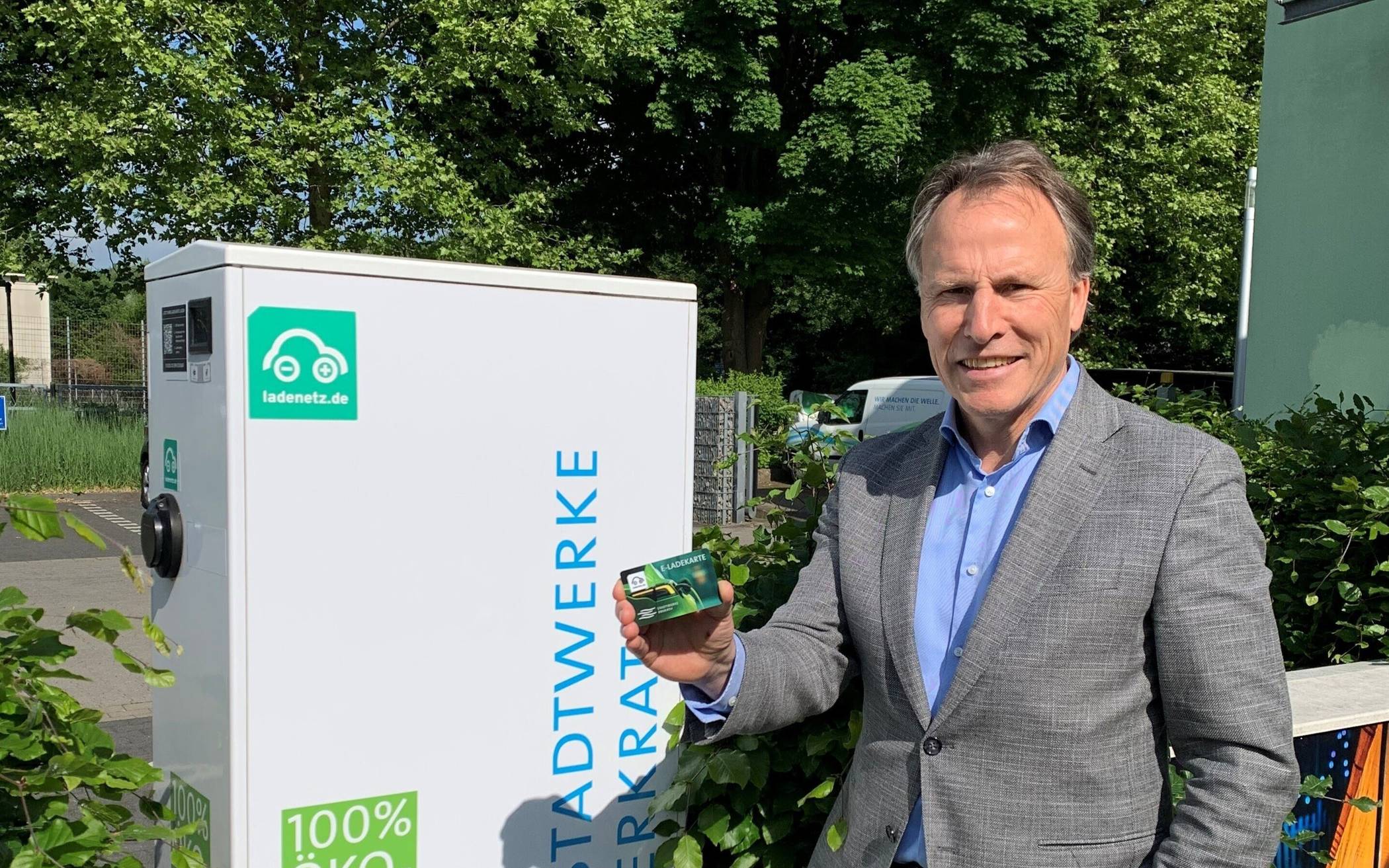 Gregor Jeken, Geschäftsführer der Stadtwerke Erkrath,