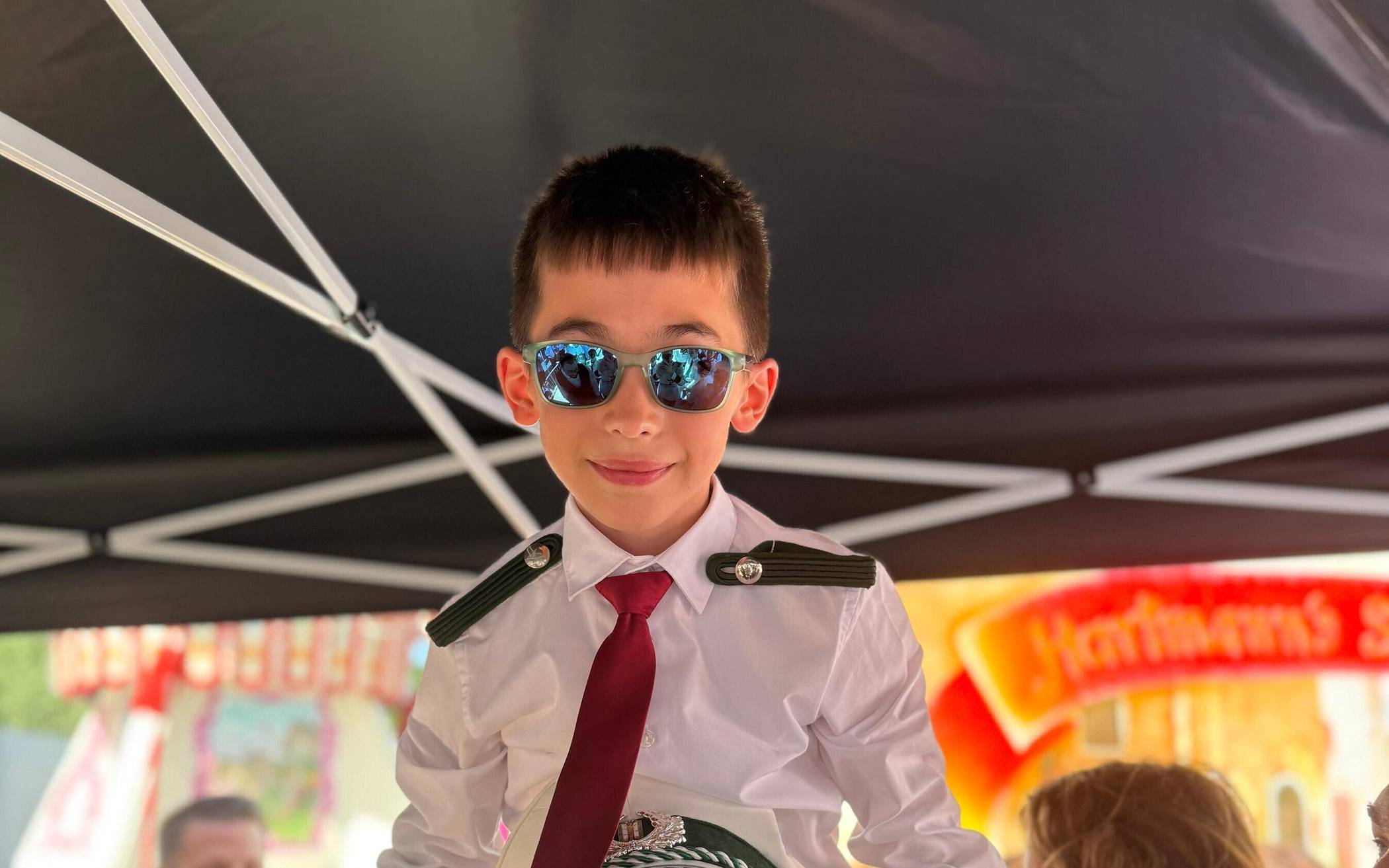  Der junge Pagenprinz Louis Wefers. 