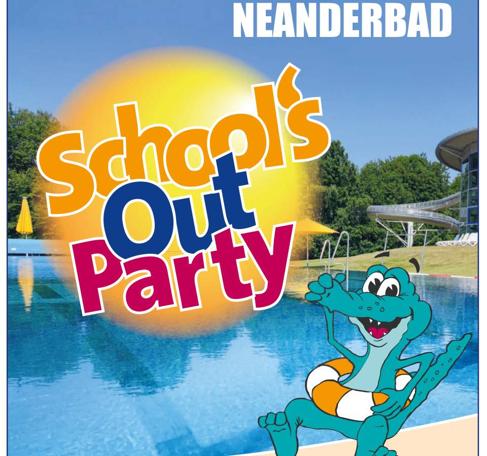 School’s Out Party im Neanderbad