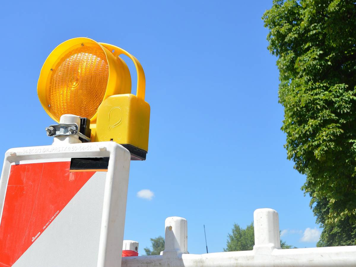 Kanalbauarbeiten in der Parkstraße in Alt-Erkrath