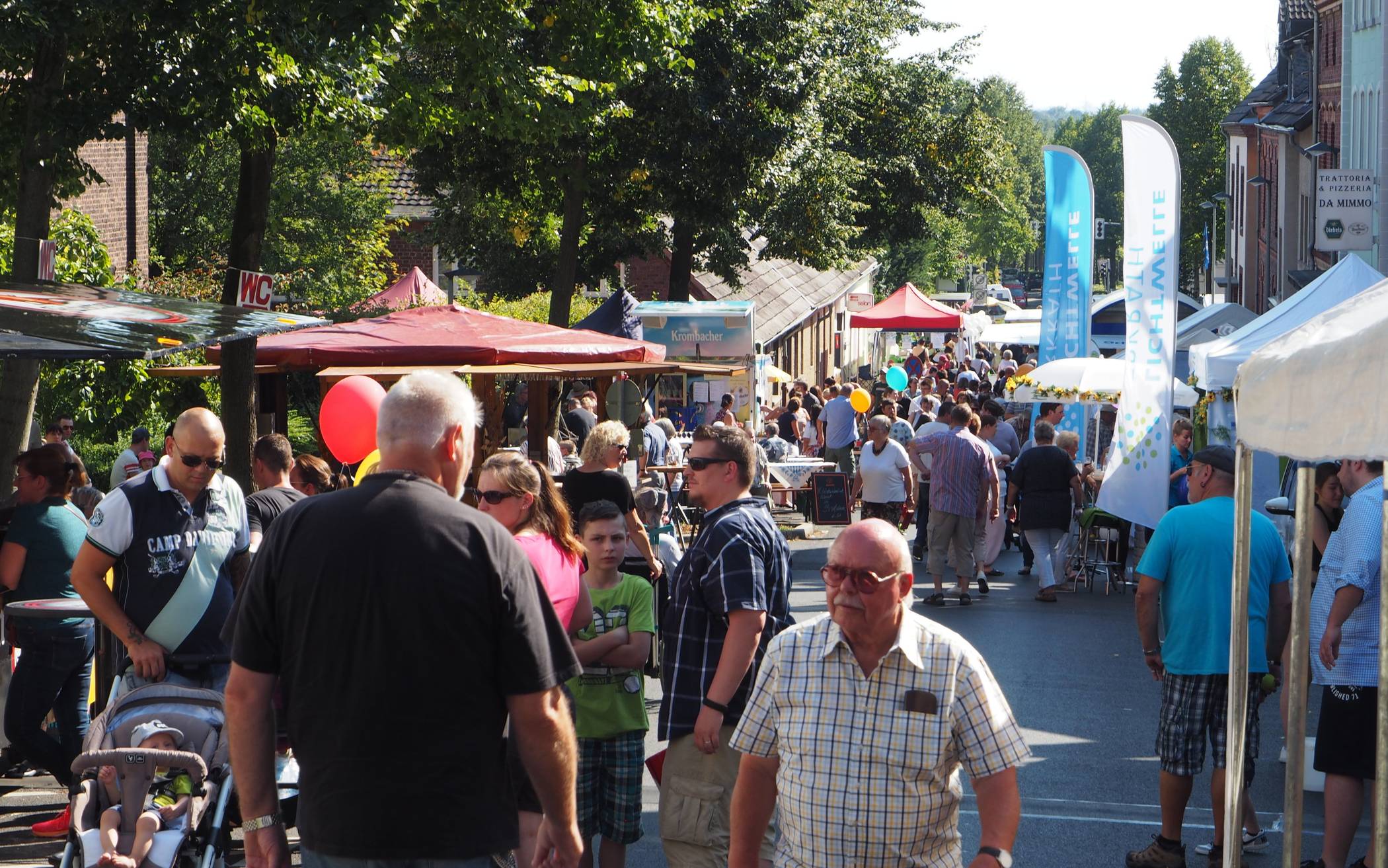  Das Trillser Straßenfest lockt stets viele Besucher an.  