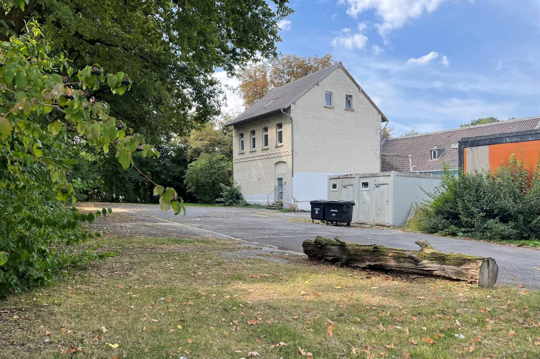 Die städtische Unterkunft Thekhaus wird aktuell