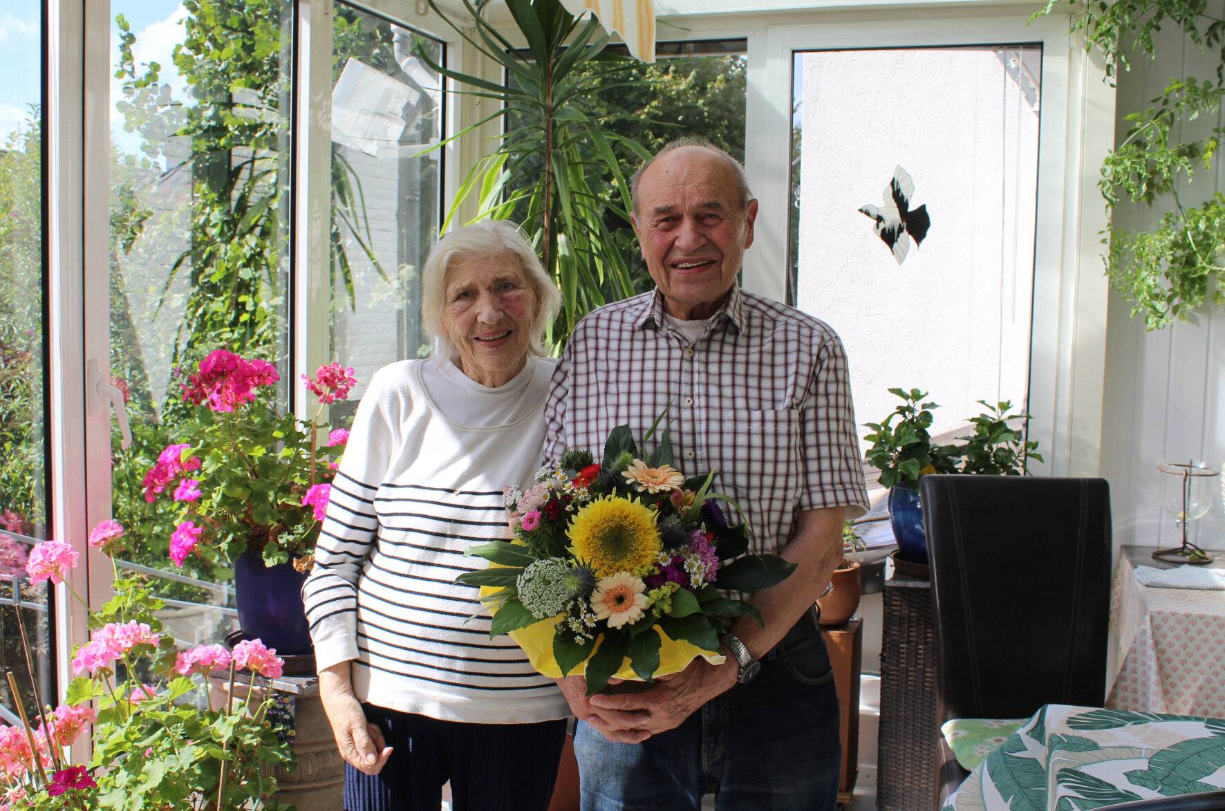 Das Erkrather Ehepaar Marlies und Waldemar