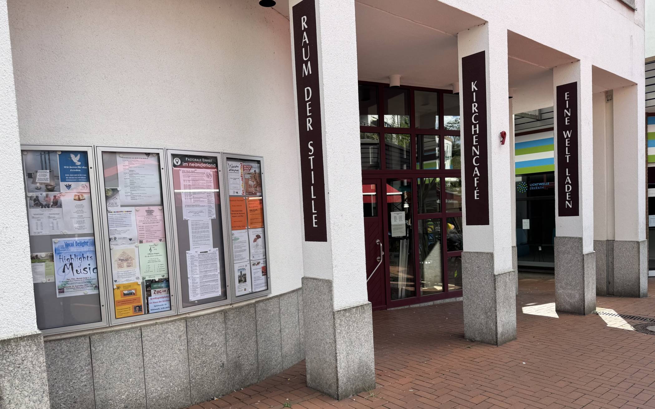 Das Haus der Kirchen in Hochdahl.