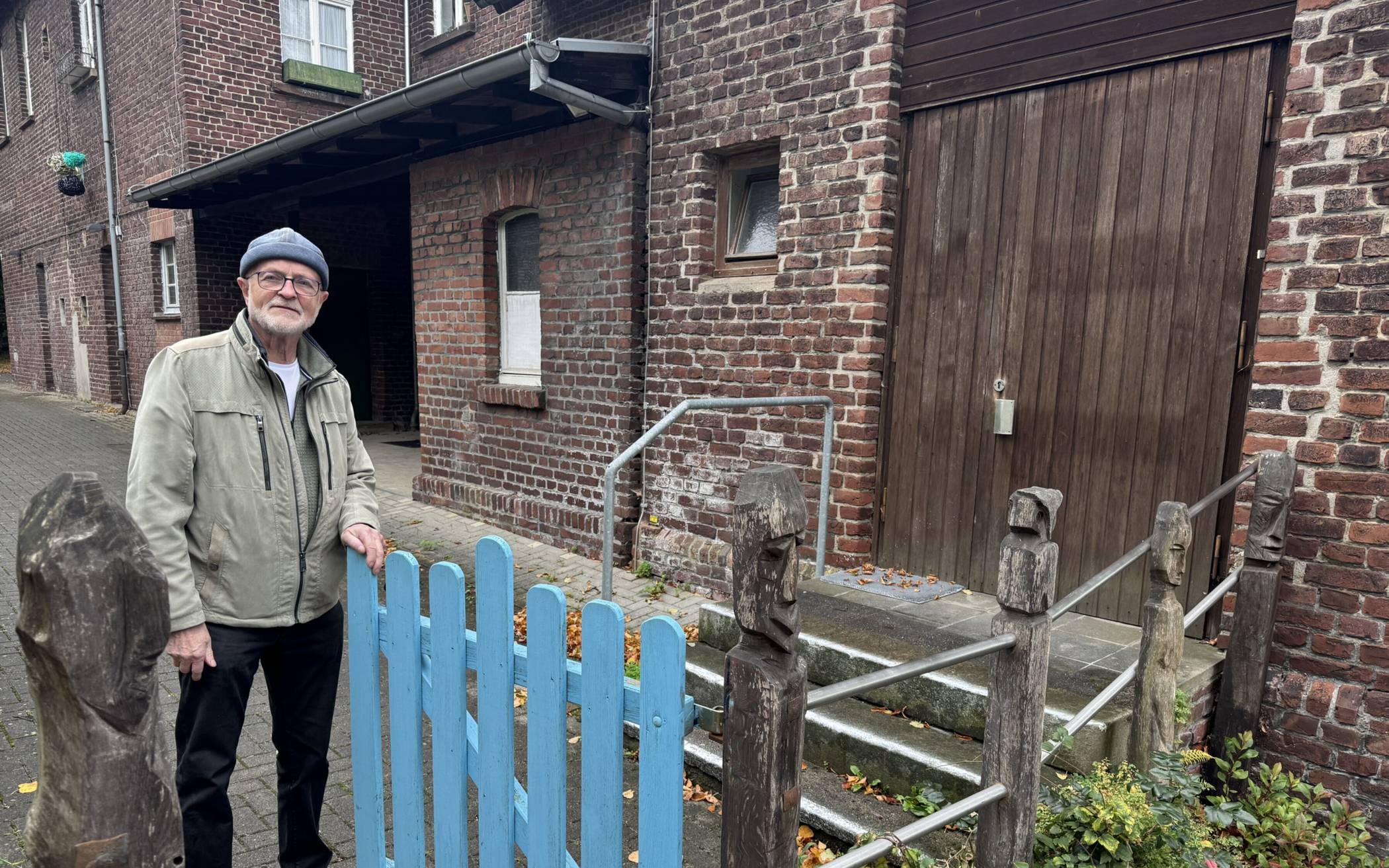  Wolfgang Sendermann, erster Vorsitzender des Fördervereins Kunst und Kulturraum Erkrath, freut sich auf die kommenden Ausstellungen im Kunsthaus Erkrath. 