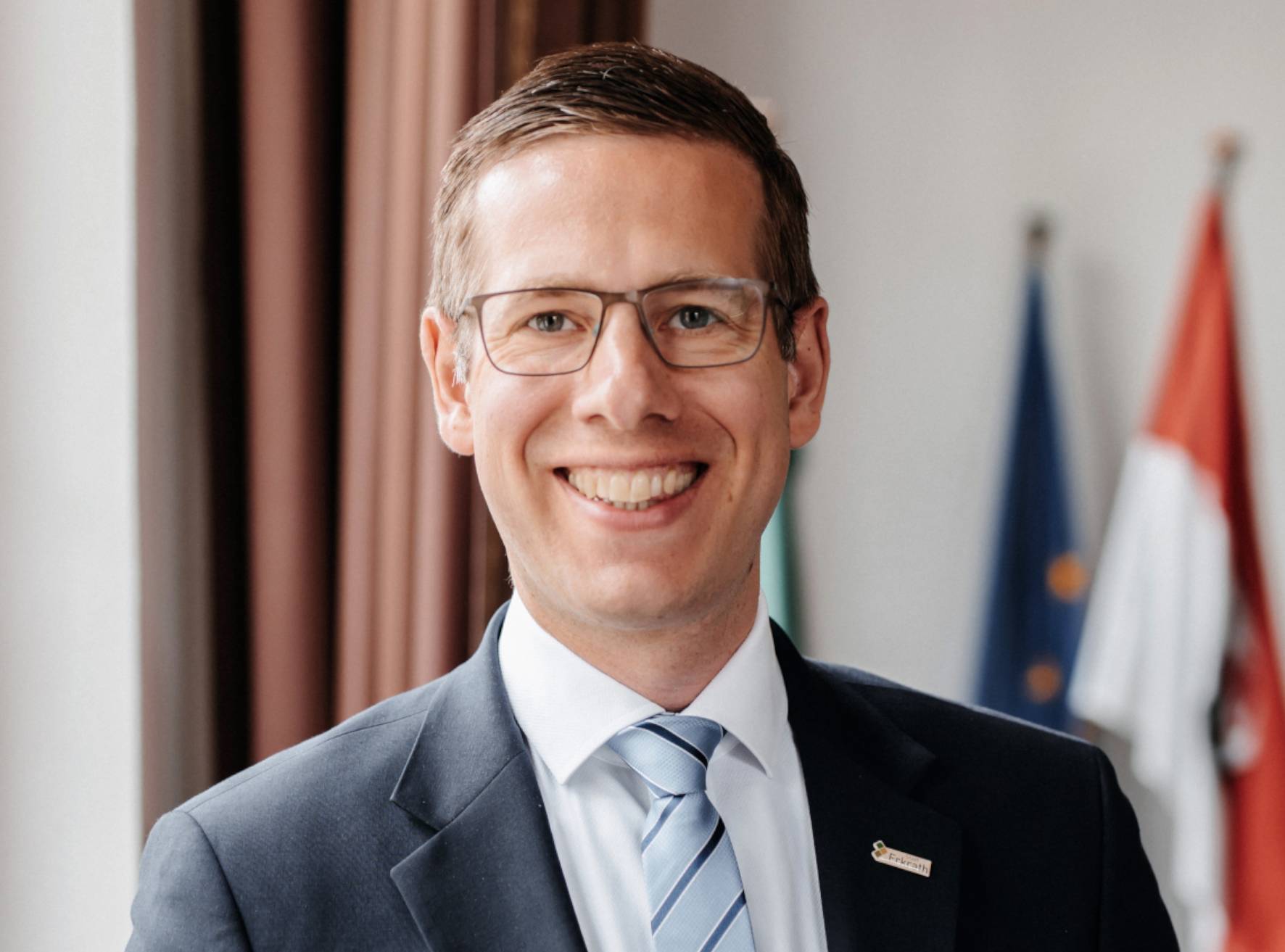 Bürgermeister Christoph Schultz.  