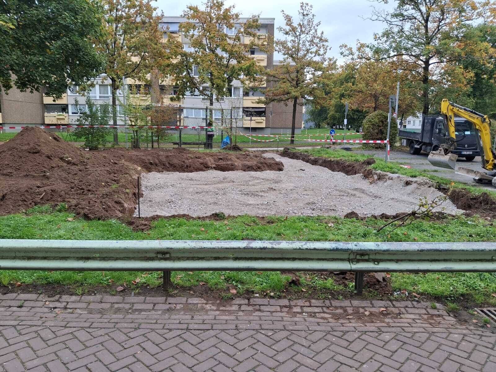  Die Grand City baut in der Sandheide ihren Müllplatz neu - dank des Einsatzes von SPD-Ratsmitglied Peter Urban.  