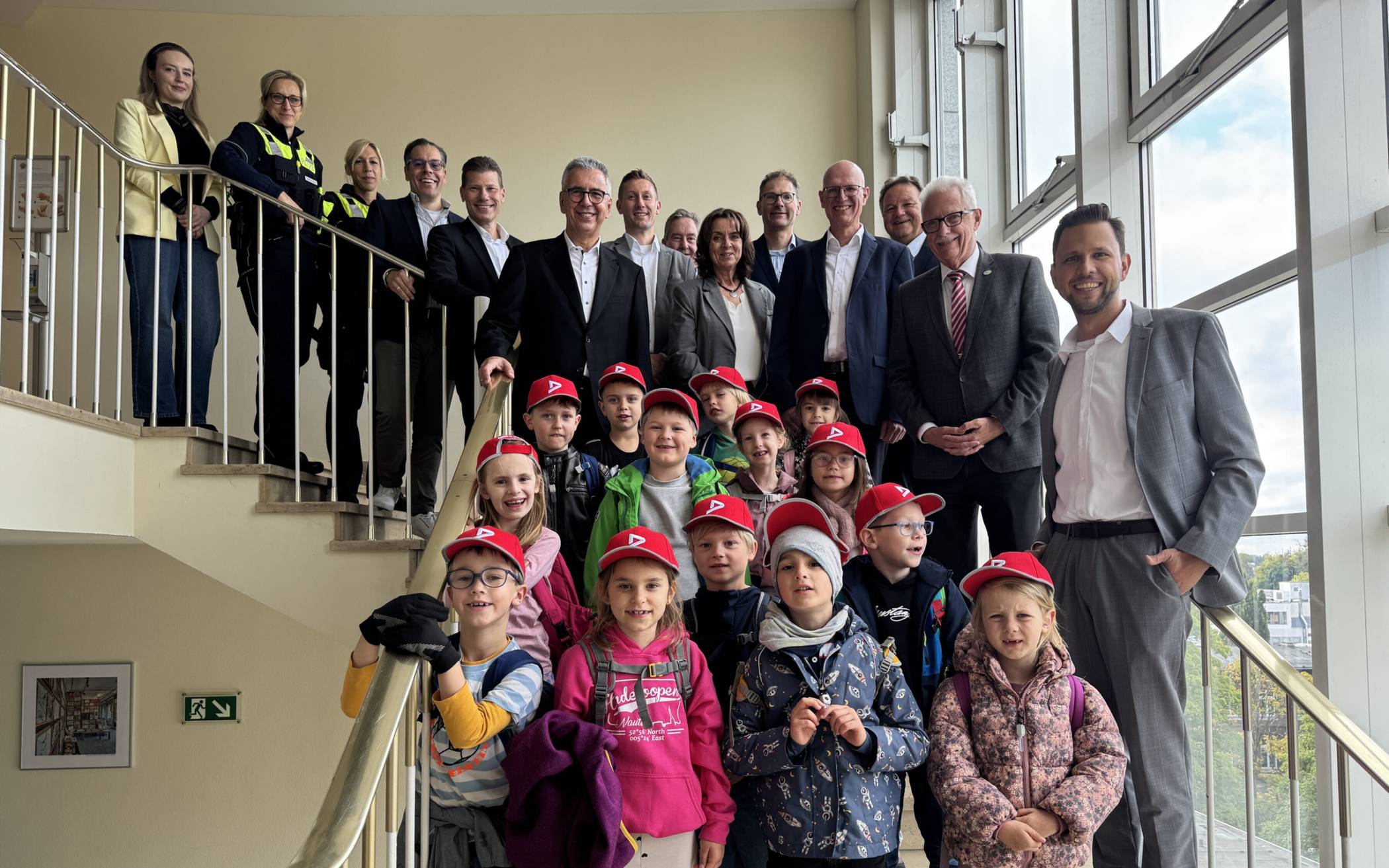 Die Klasse 1c der Gemeinschaftsgrundschule Am