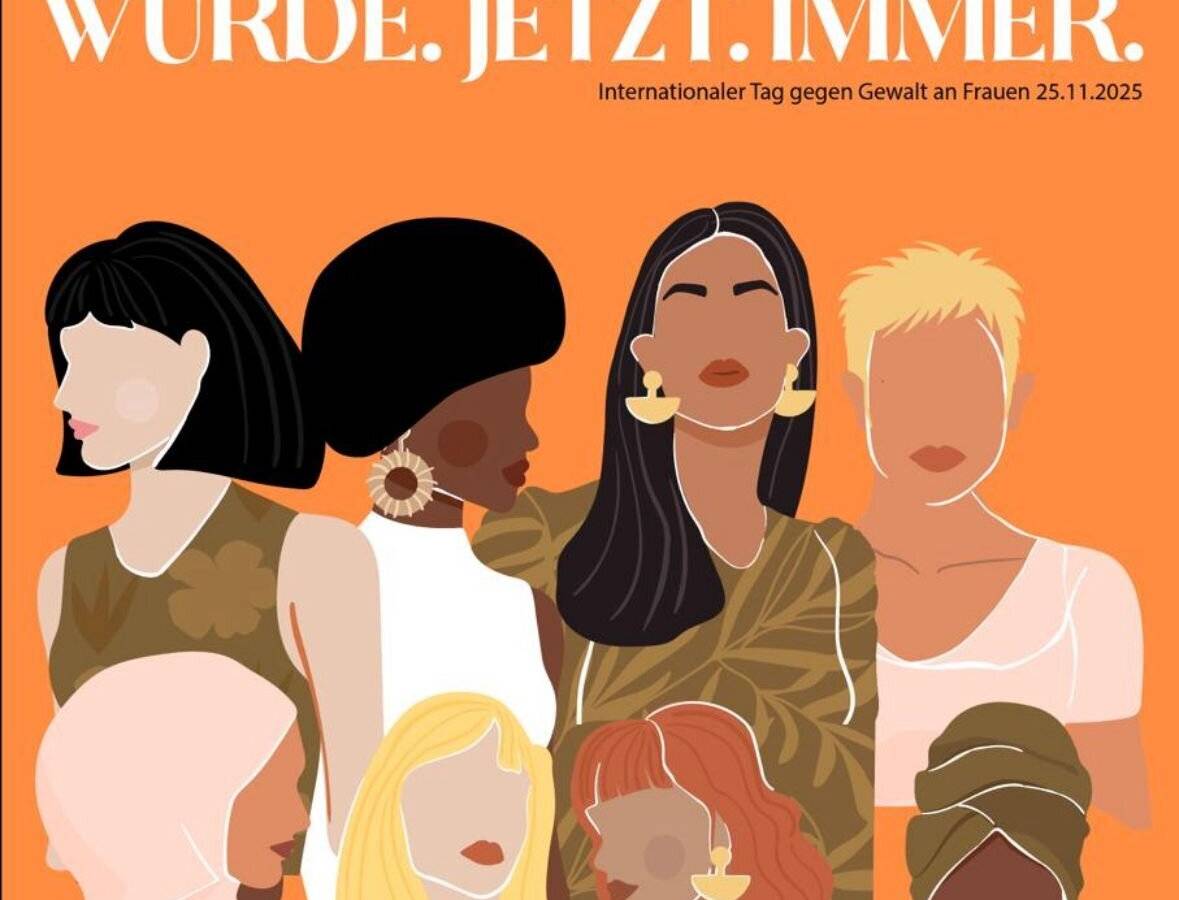 Aktionen des Freundeskreis für Flüchtlinge in Erkrath e.V. zum Internationalen Tag gegen Gewalt an Frauen