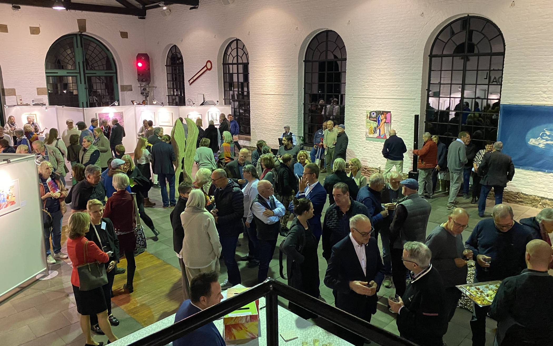 Die Erk@Art im Lokschuppen Hochdahl wurde