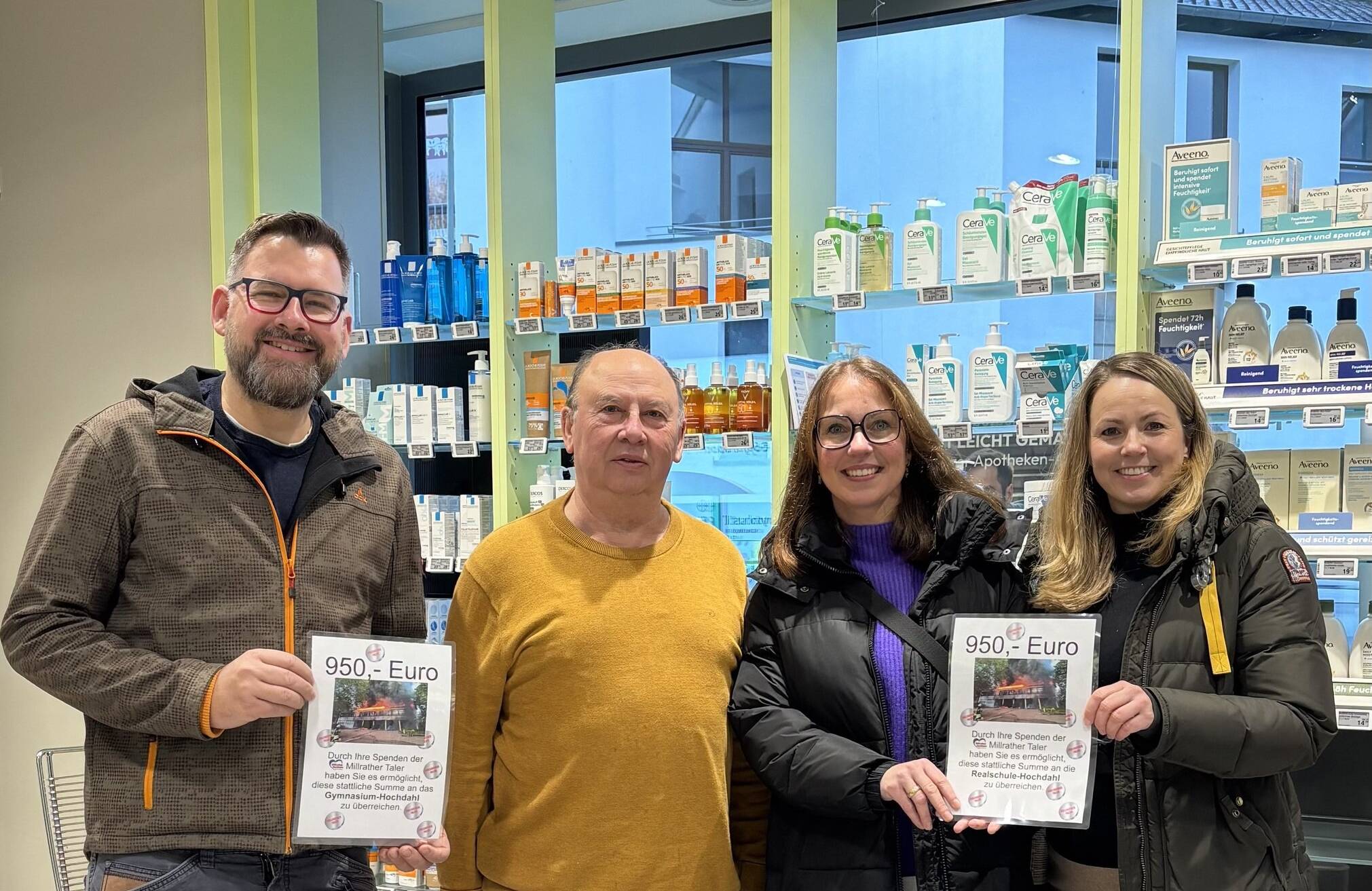 (v.li.) Max Klopotek (erster Vorsitzender des