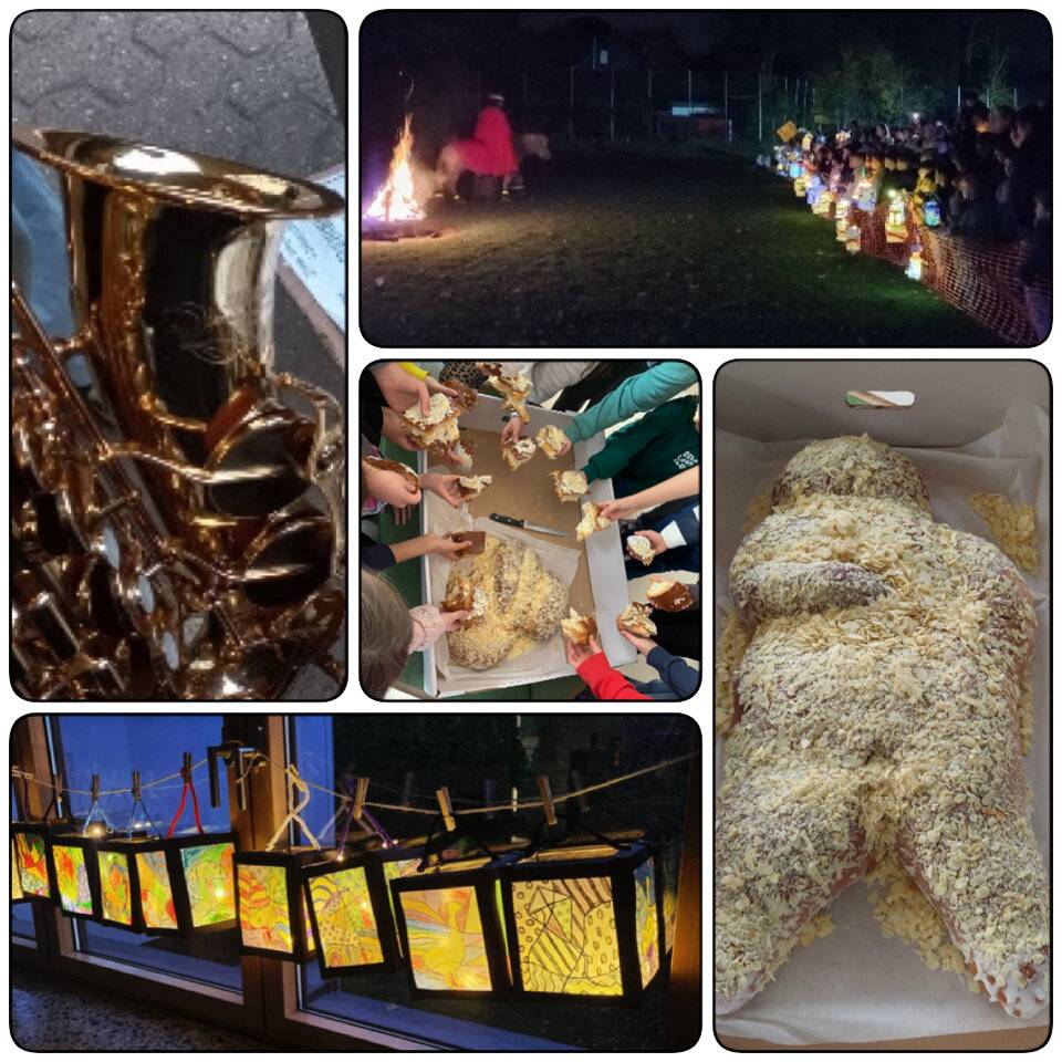 Ein Stadtteil leuchtet: Der Martinsumzug der Regenbogenschule begeistert Groß und Klein