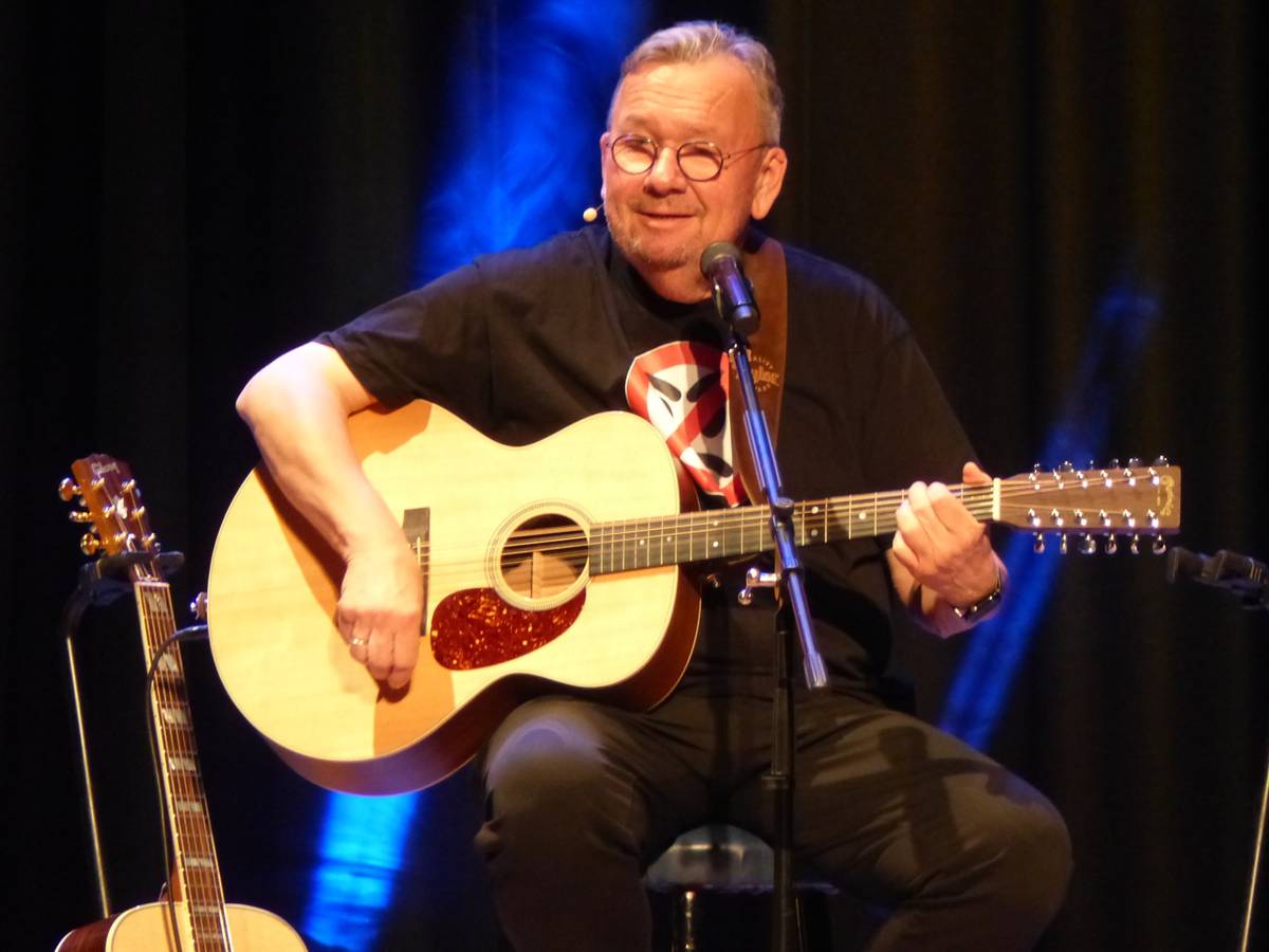 Ohne Spritze, nur mit Spaß: Stelter bot die beste Faltenbehandlung der Region