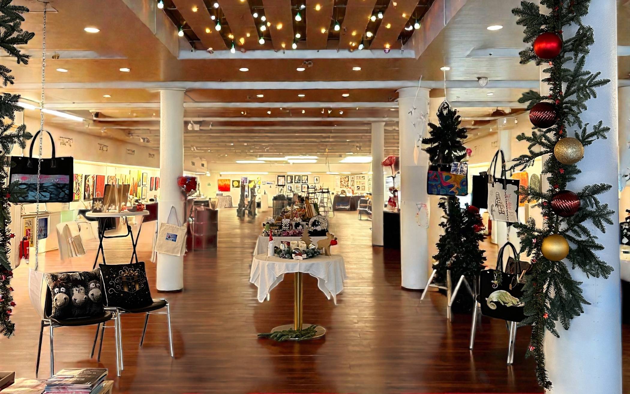 Weihnachtlicher Kunstmarkt in der Galerie „Kiek ma rin“