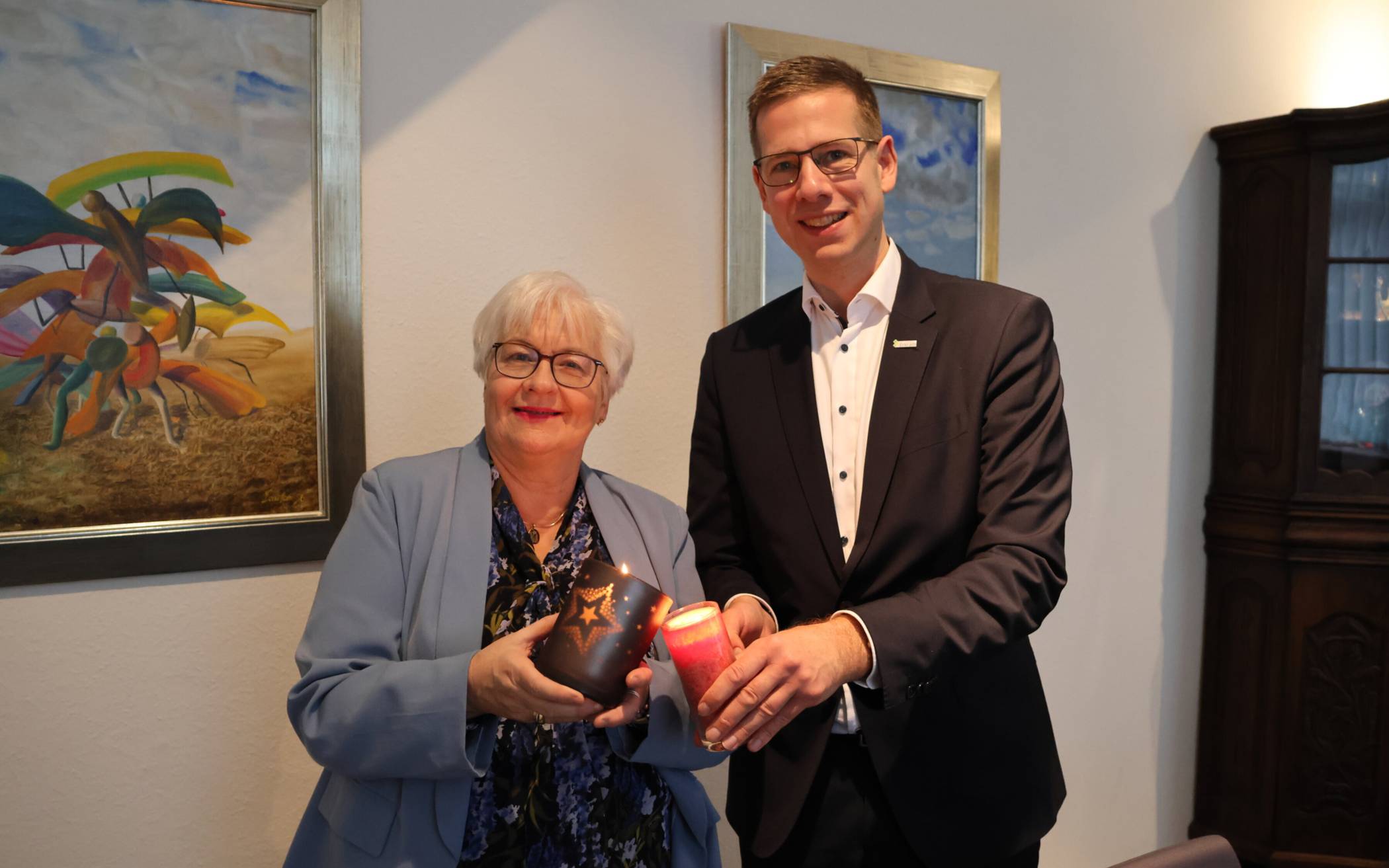 Auch 2025 kam das Friedenslicht wieder