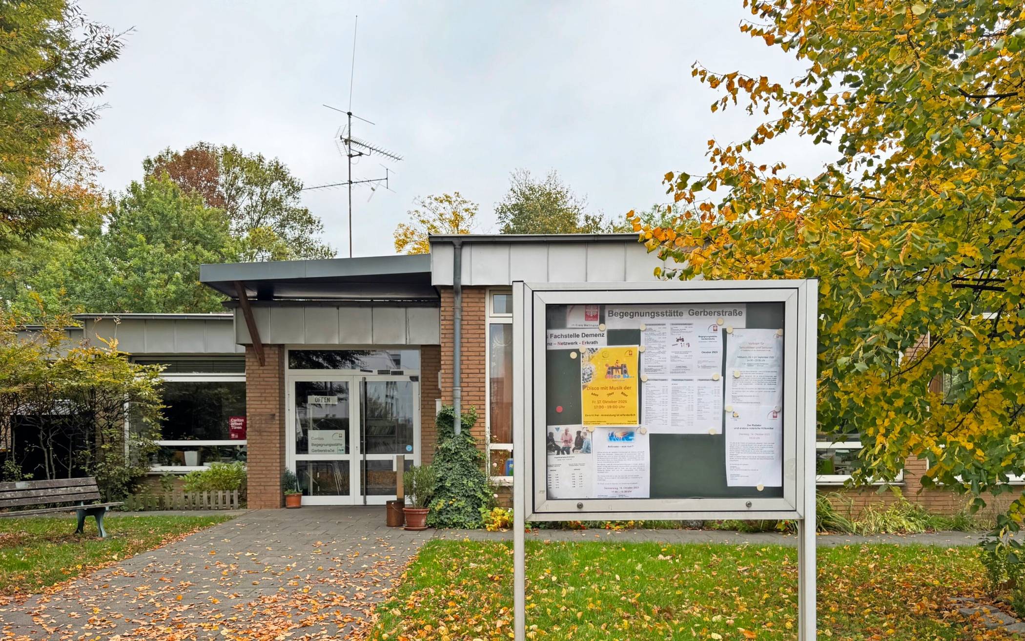  Die Begegnungsstätte Gerberstraße. 