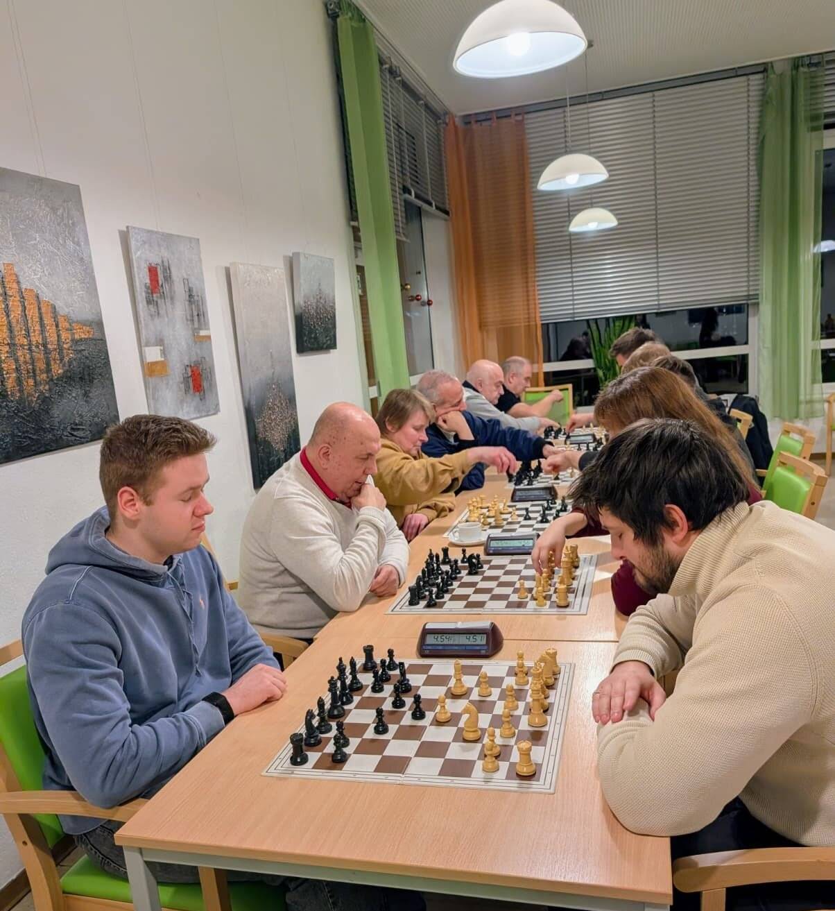  Blitzturnier in der Begegnungsstätte Gerberstraße. 