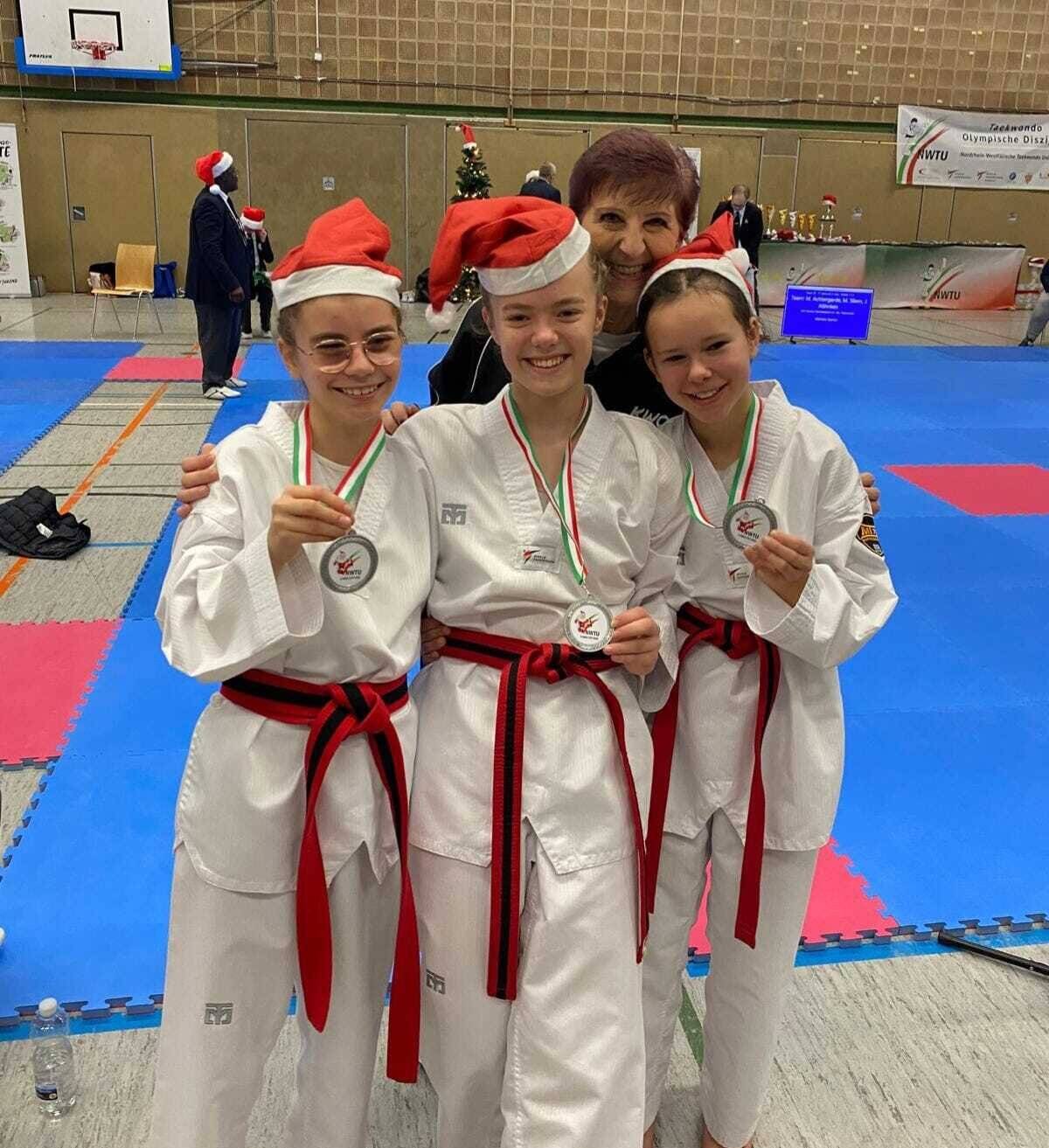 Das Formenteam des TKD-Clubs Hochdahl.
