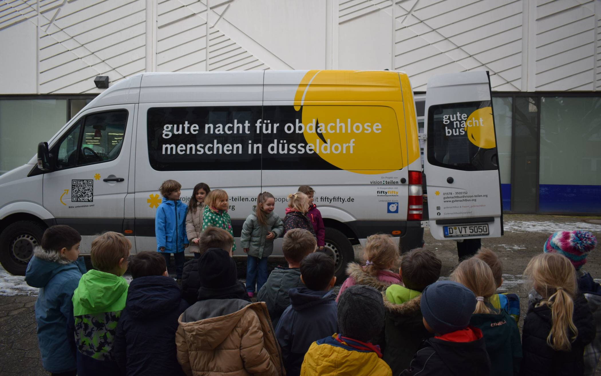 Die Vorschulkinder der Kita Windrose durften
