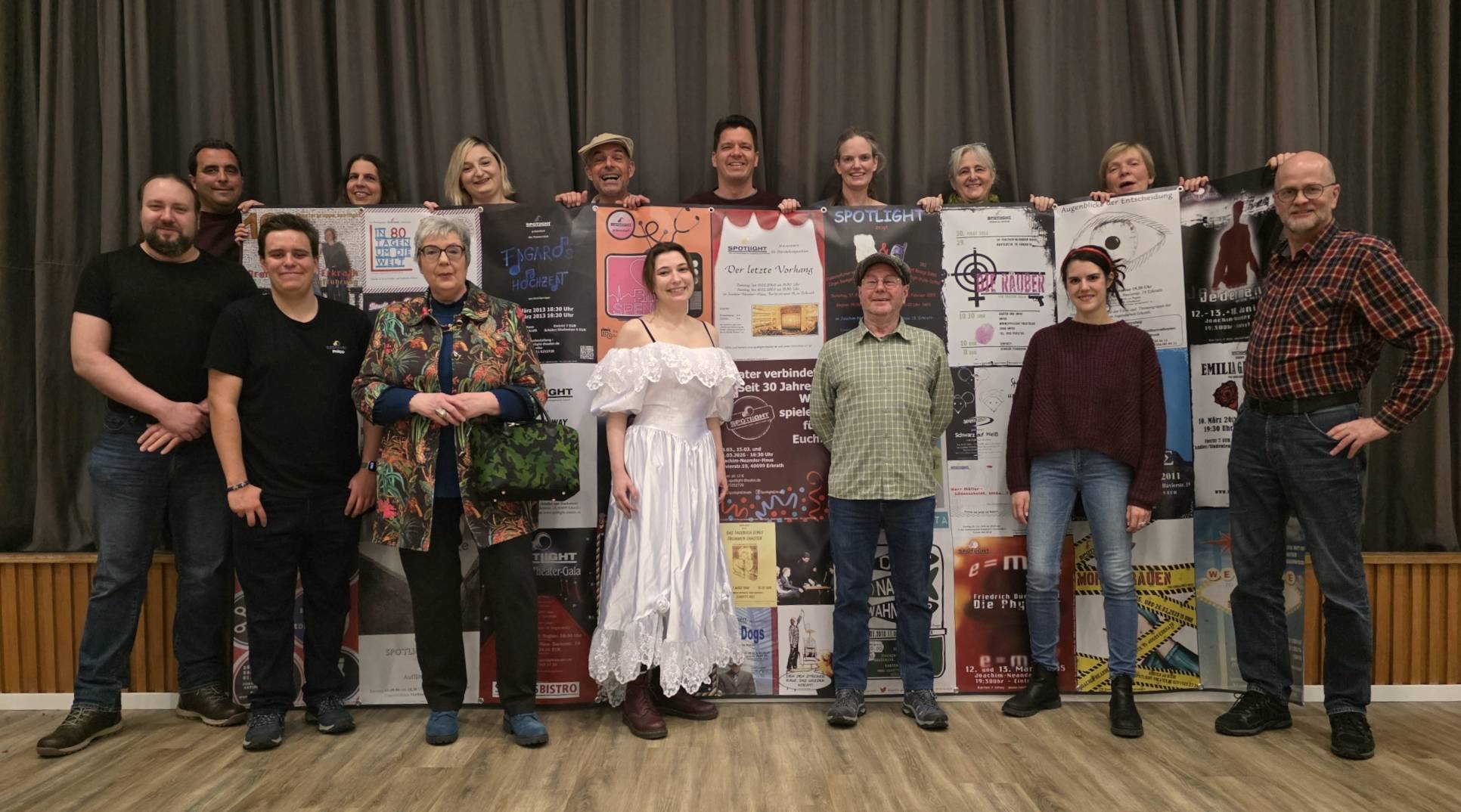 Die Theatergruppe "Spotlight" feiert dieses Wochenende