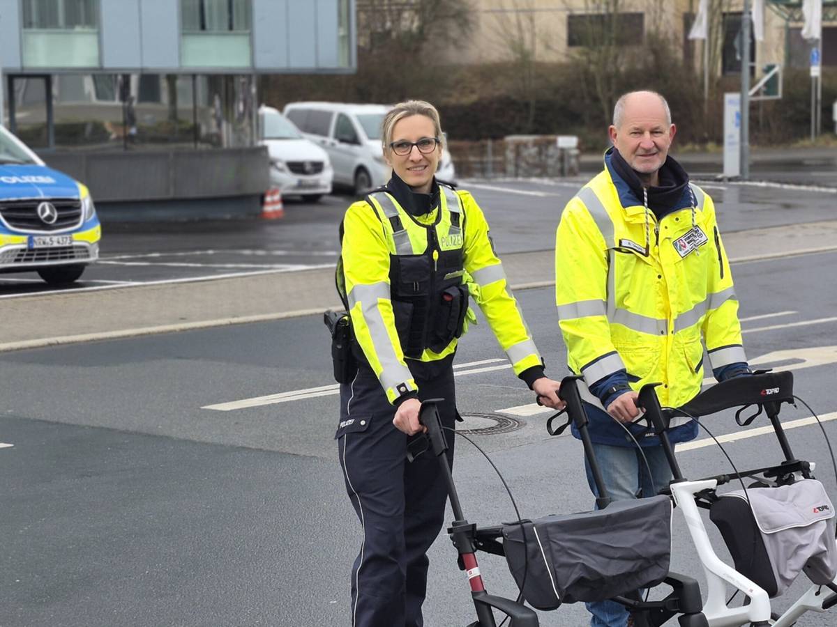 Rollatoren-Training im Kreis Mettmann