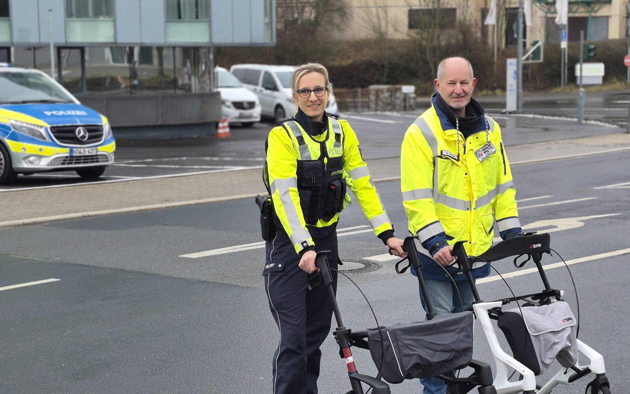 Rollatoren-Training im Kreis Mettmann
