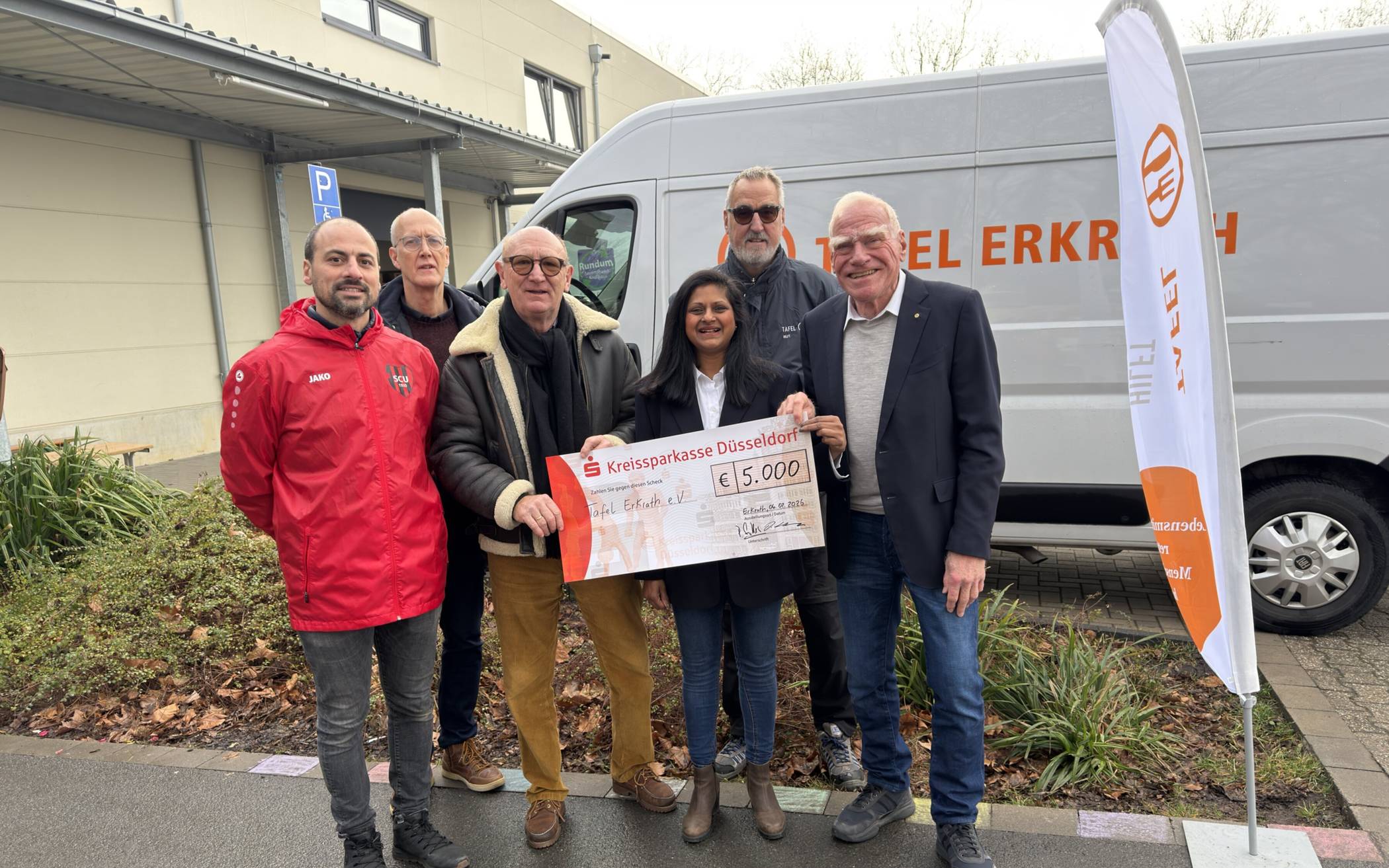 Tafel Erkrath freut sich über erneute Spende des Rotary Clubs Neandertal