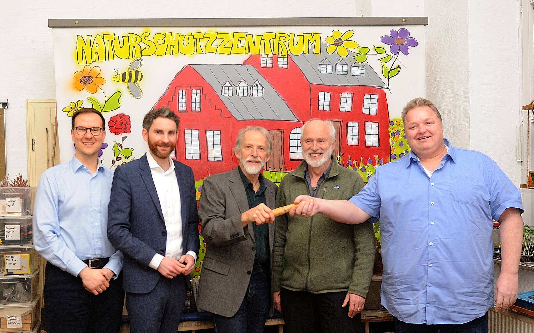 Neuer Vorstand der Stiftung Naturschutzgebiet Bruchhausen nimmt Arbeit auf