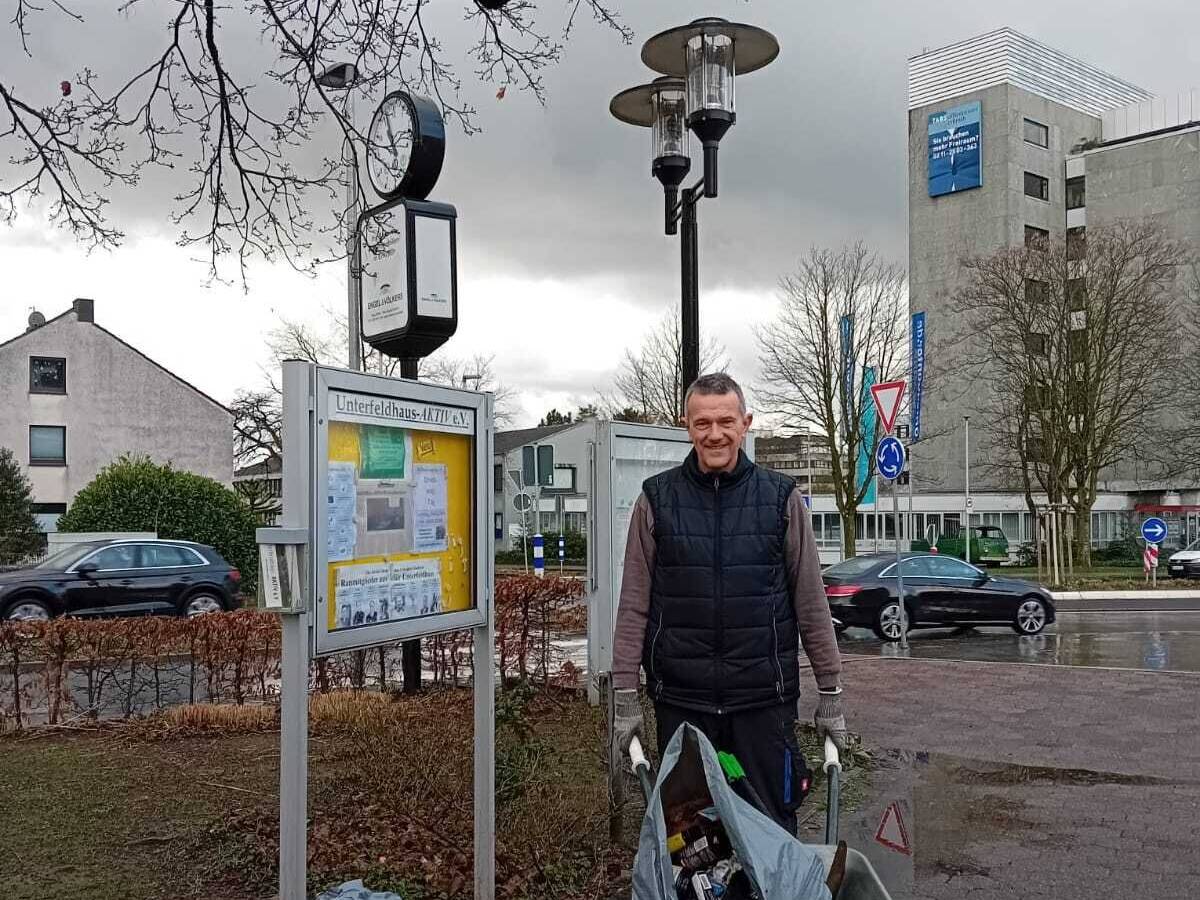 Unterfeldhaus-AKTIV beim Dreck-weg-Tag dabei