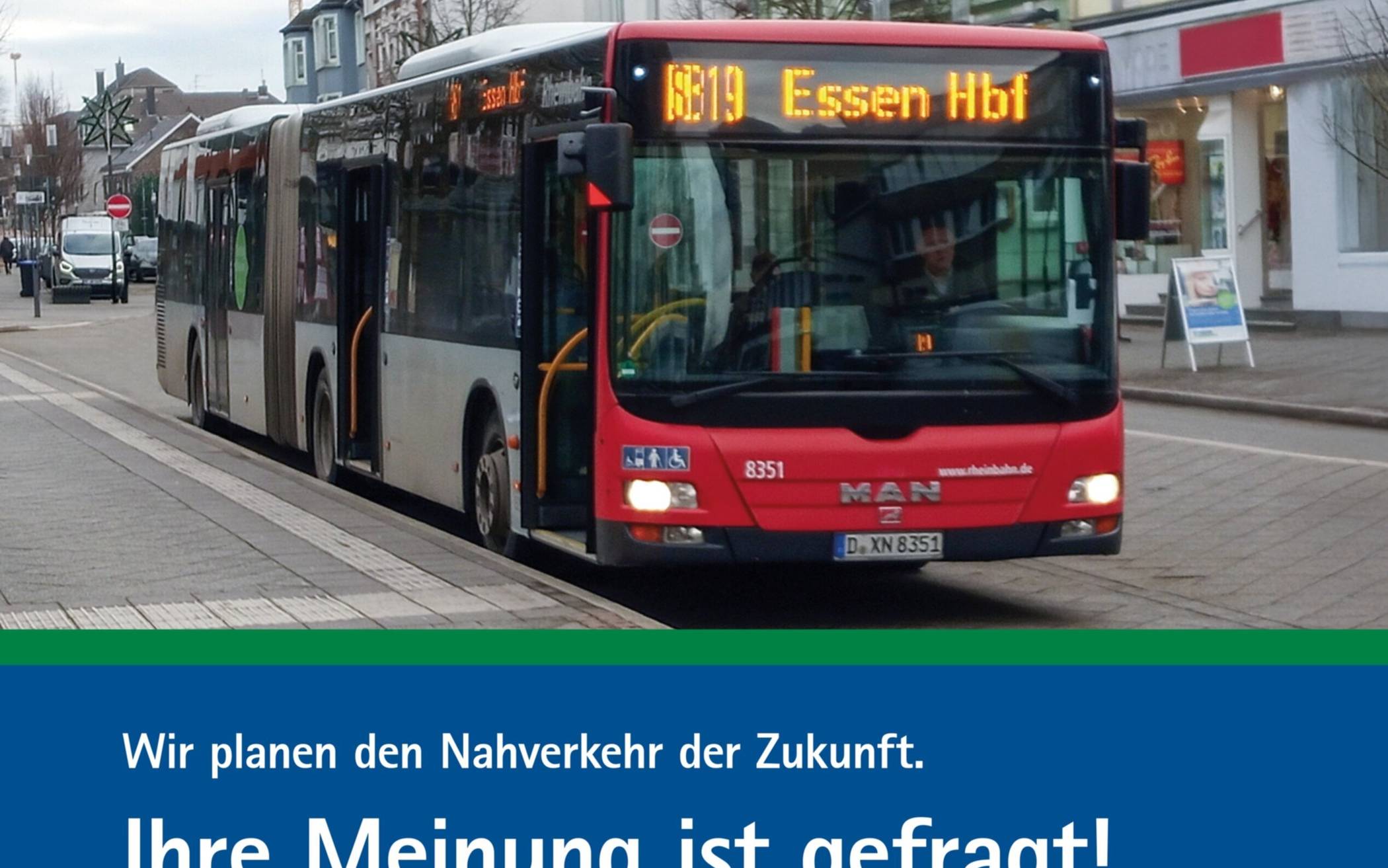 Helfen Sie mit, den Nahverkehr im Kreis Mettmann zu verbessern