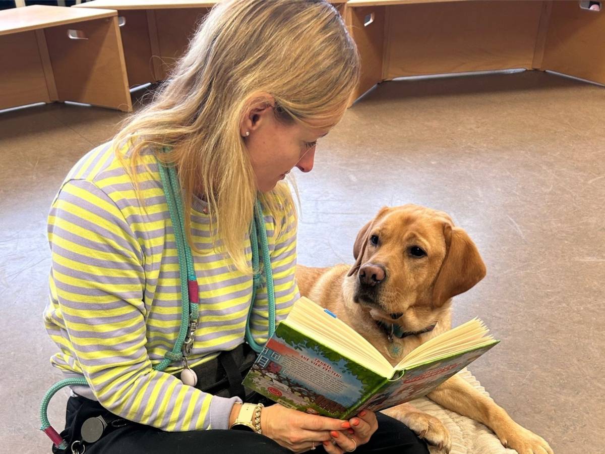 Lesen lernen mit tierischer Unterstützung