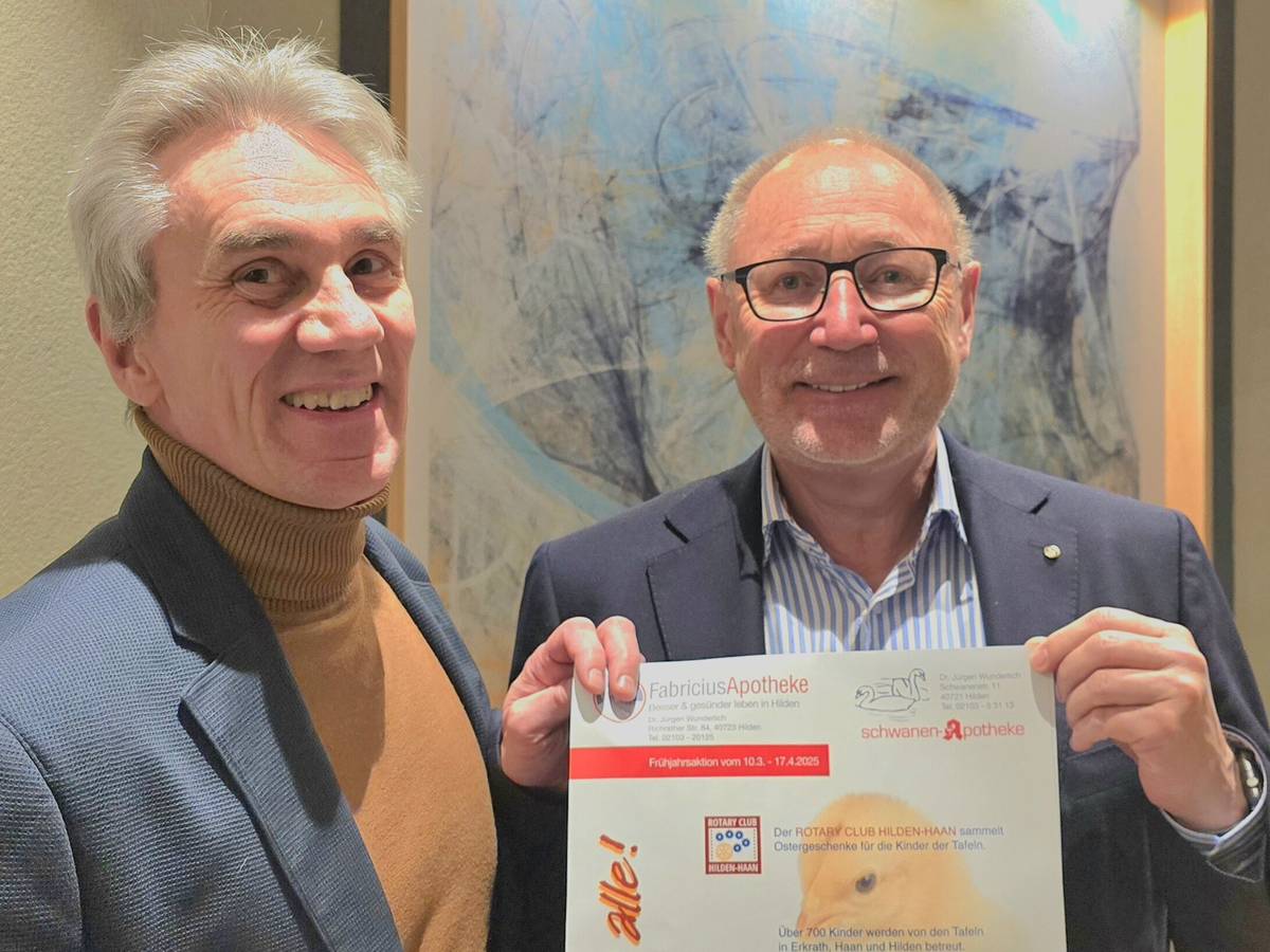 Rotary Club sammelt Ostergeschenke für Kinder