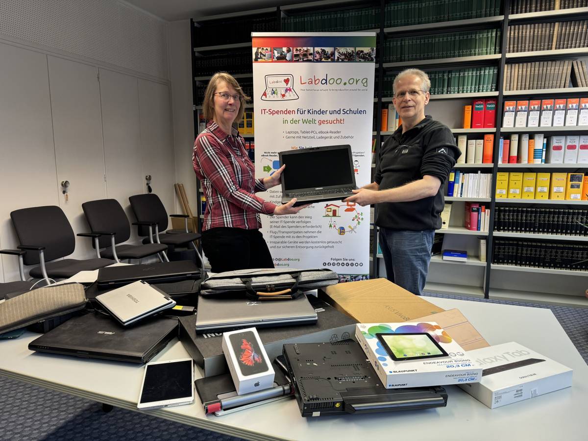Neue Labdoo-Sammelaktion für ungenutzte Laptops und Tablets