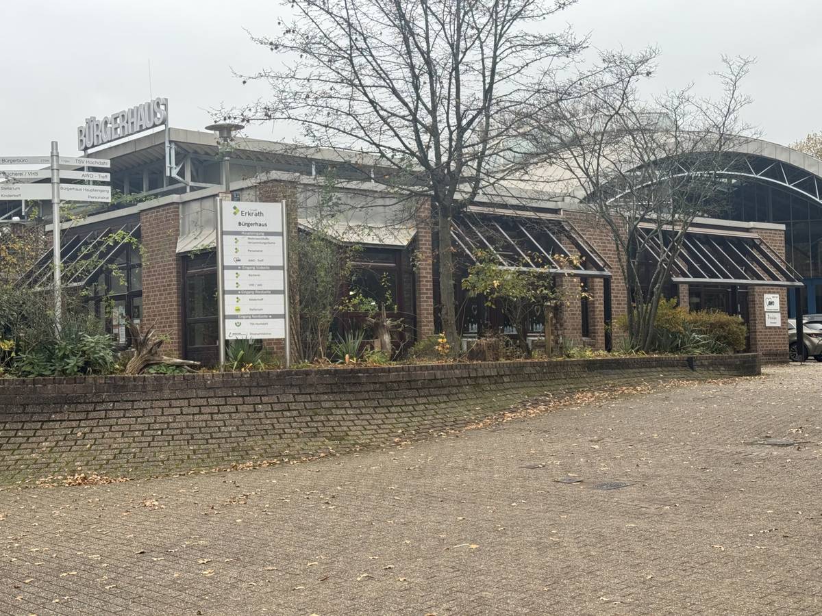 Bündnis 90/Die Grünen fordern Erhalt des Bürgerhauses Hochdahl