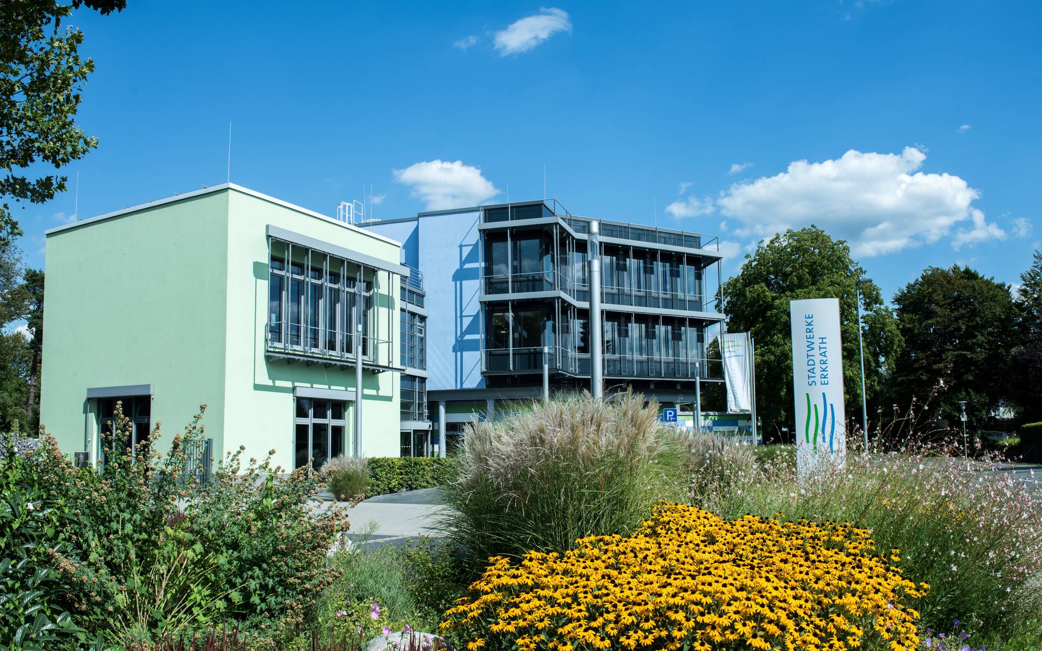 Die Zentrale der Stadtwerke Erkrath an
