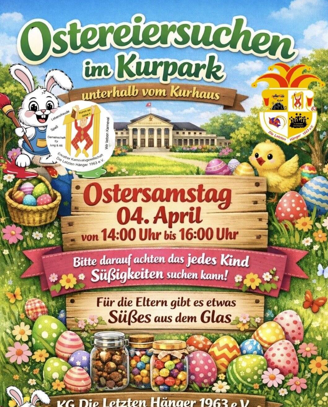 Ostereier-Suche im Bavierpark