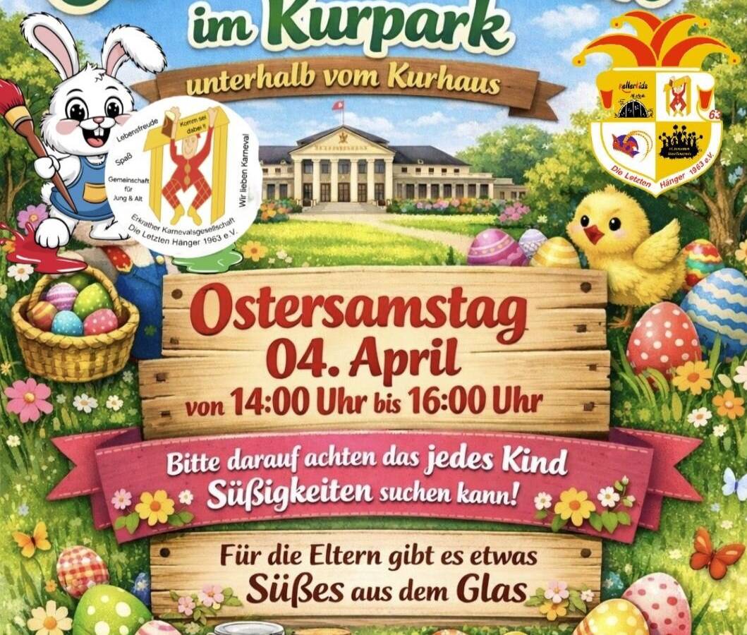 Ostereier-Suche im Bavierpark